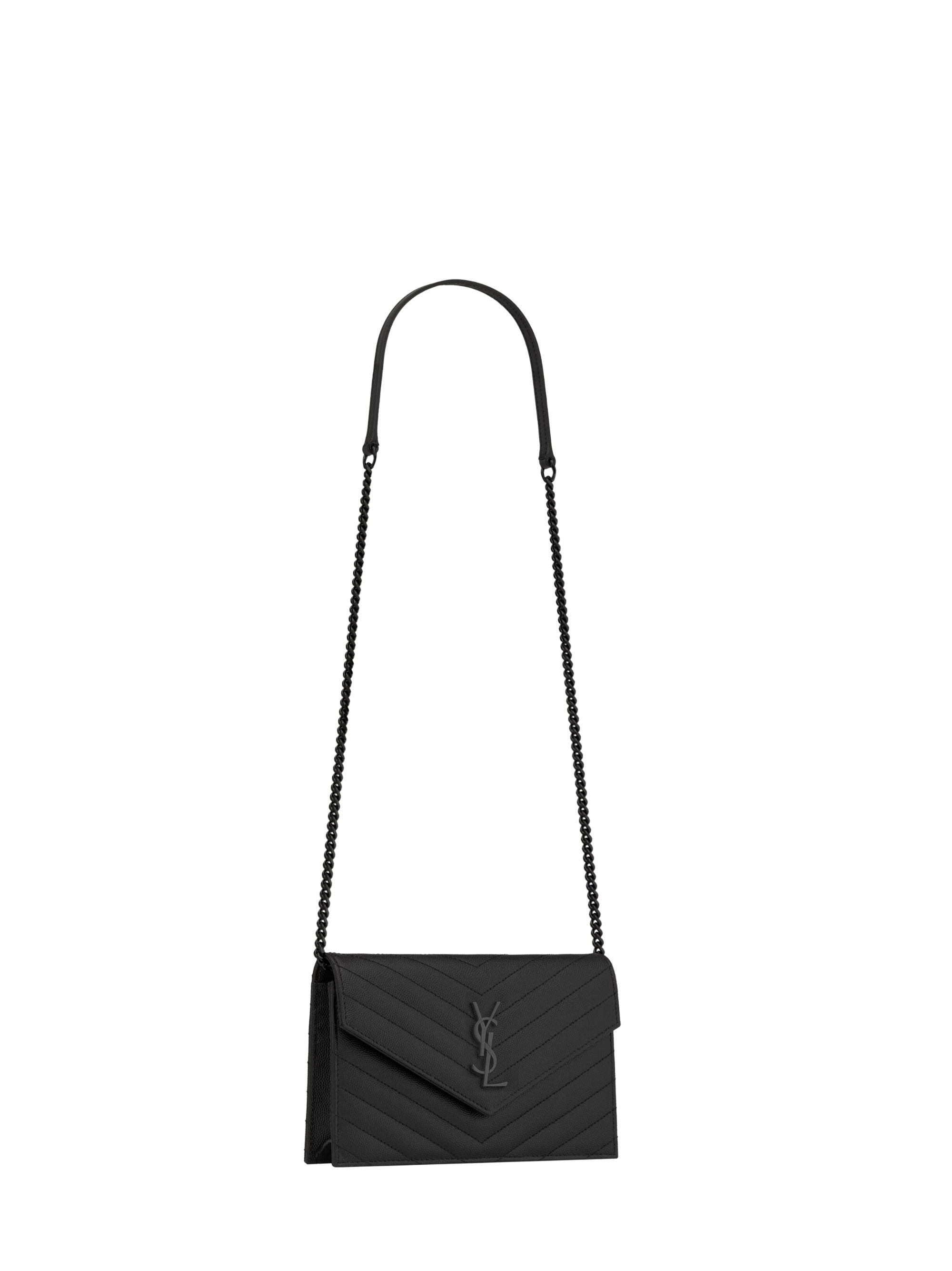Saint Laurent Bags Black Calf Skin
