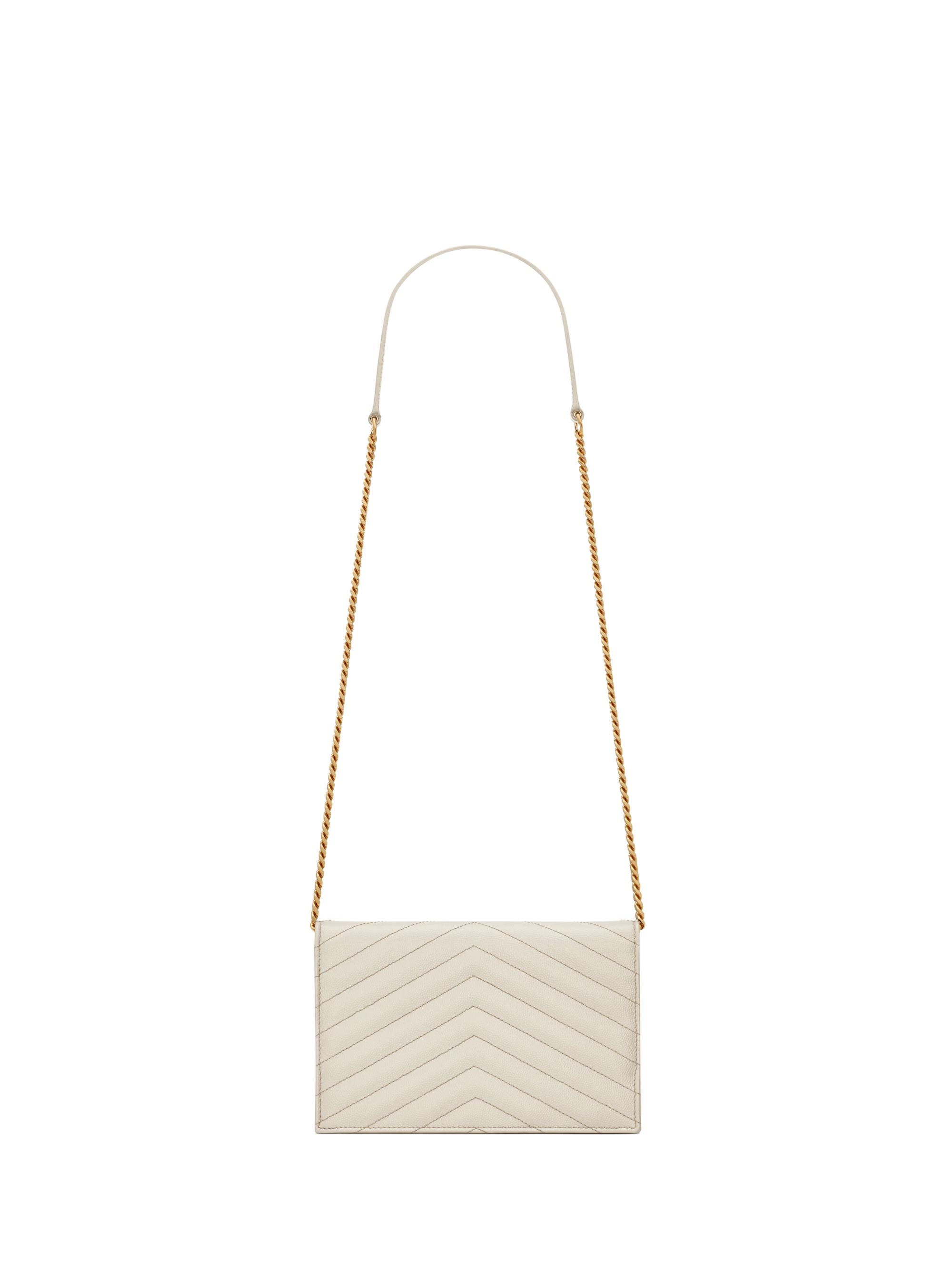 Saint Laurent Bags White Calf Skin