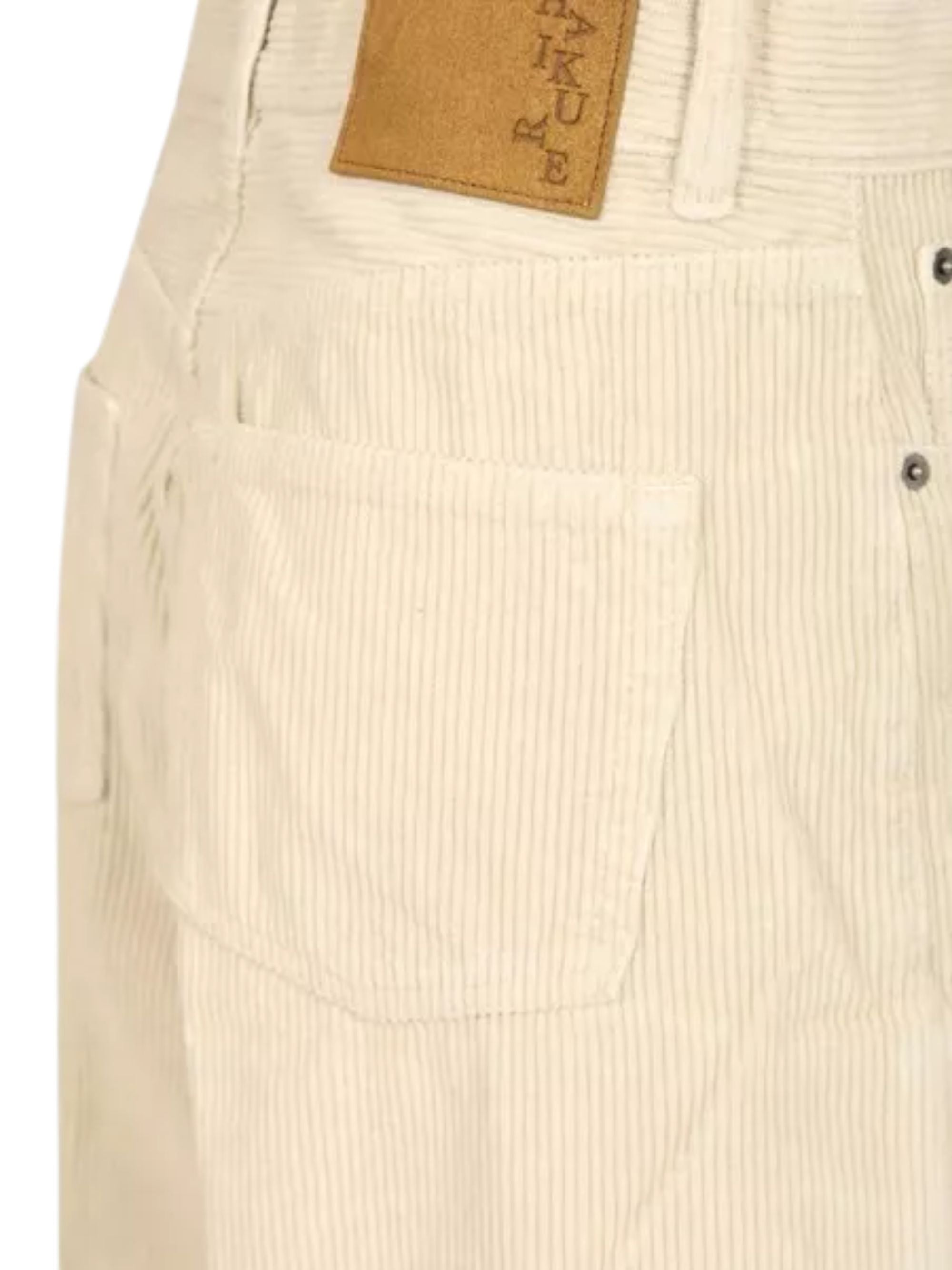 Haikure Jeans Beige Cotton