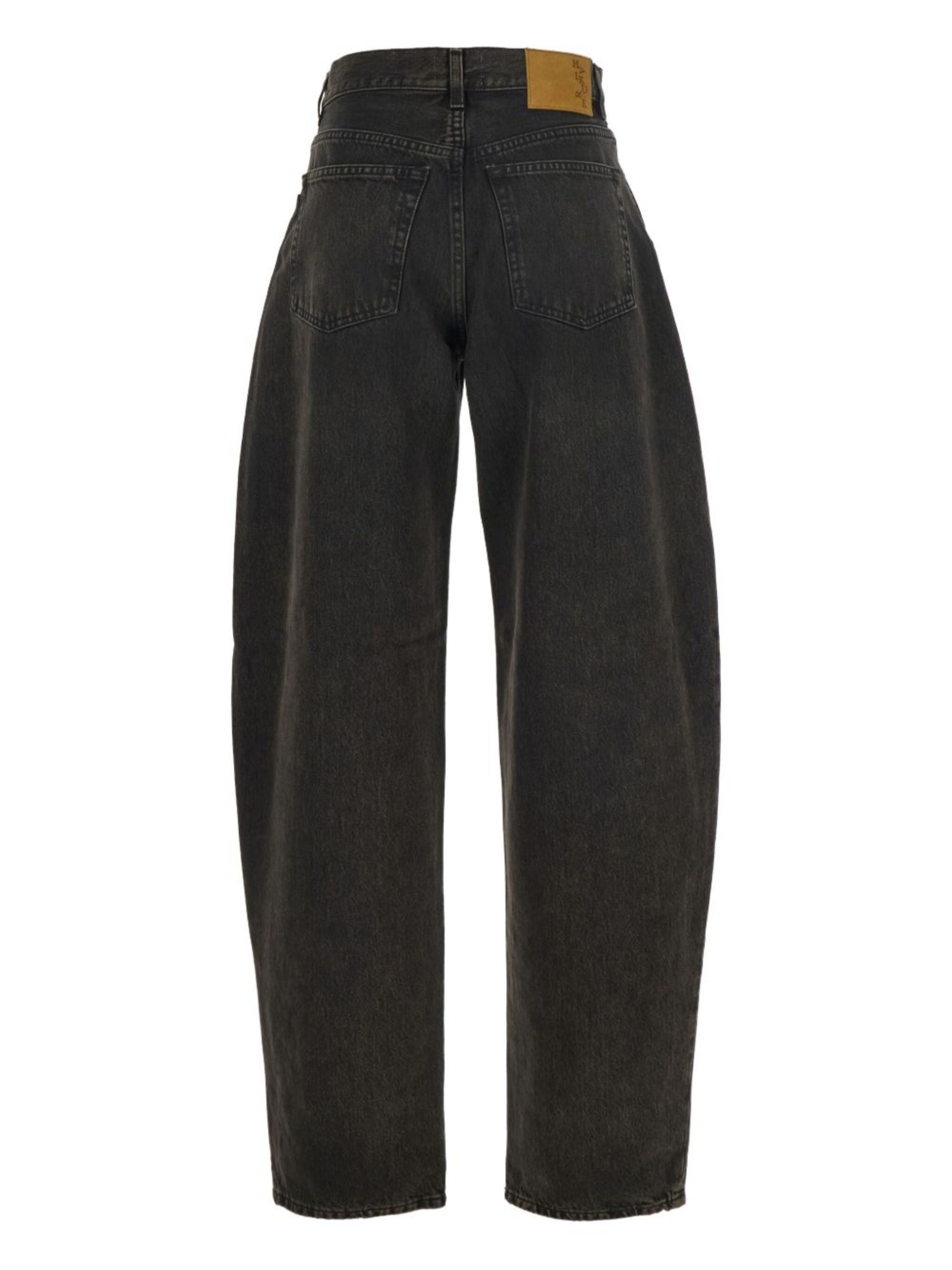Haikure Jeans Black Cotton