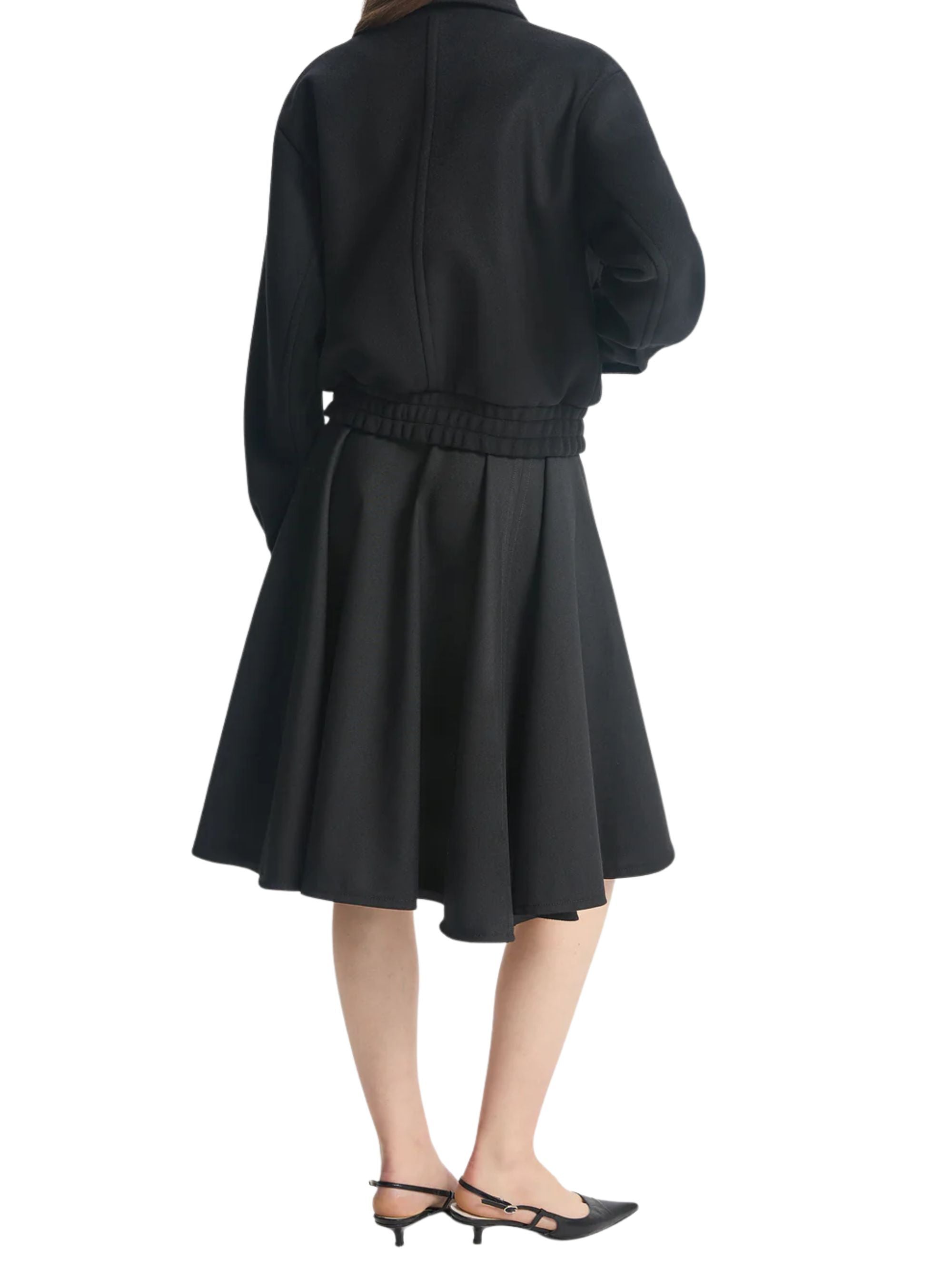 BITE STUDIOS Skirts Black Responsible Sourced Wool