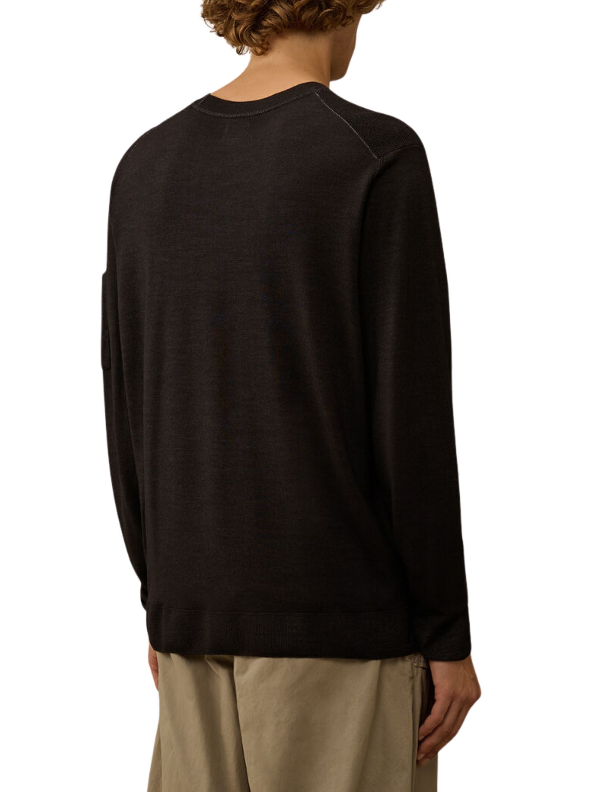 C.p. Company Sweaters Blue Wool