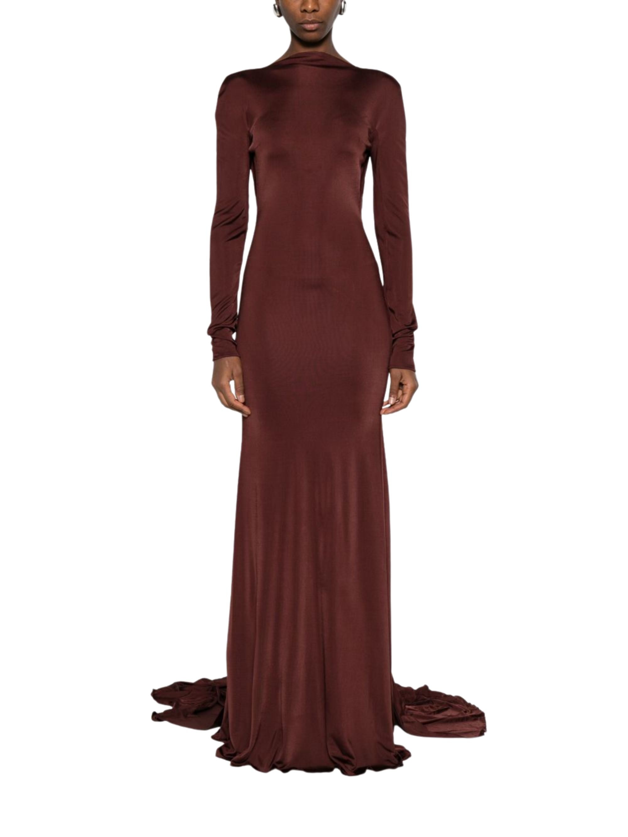 David Koma Dresses Bordeaux Viscose