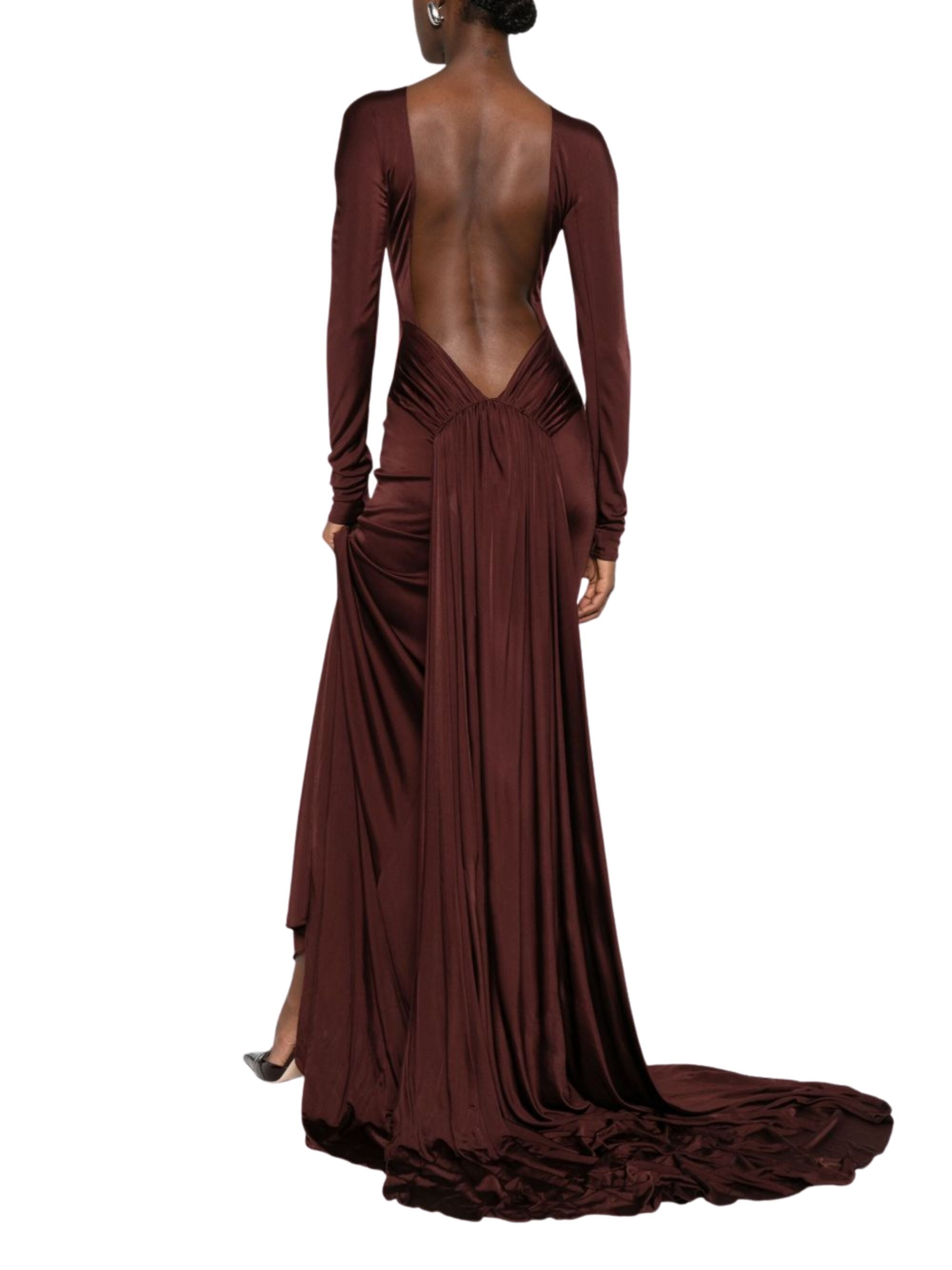 David Koma Dresses Bordeaux Viscose