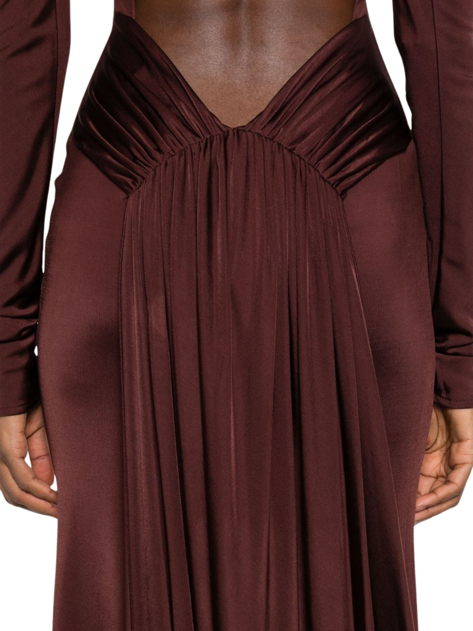 David Koma Dresses Bordeaux Viscose