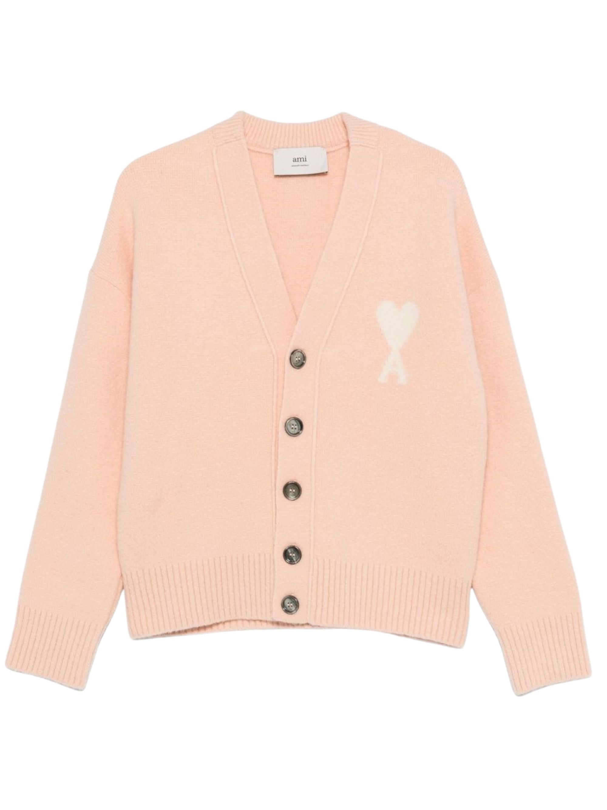 Ami Paris Sweaters Pink