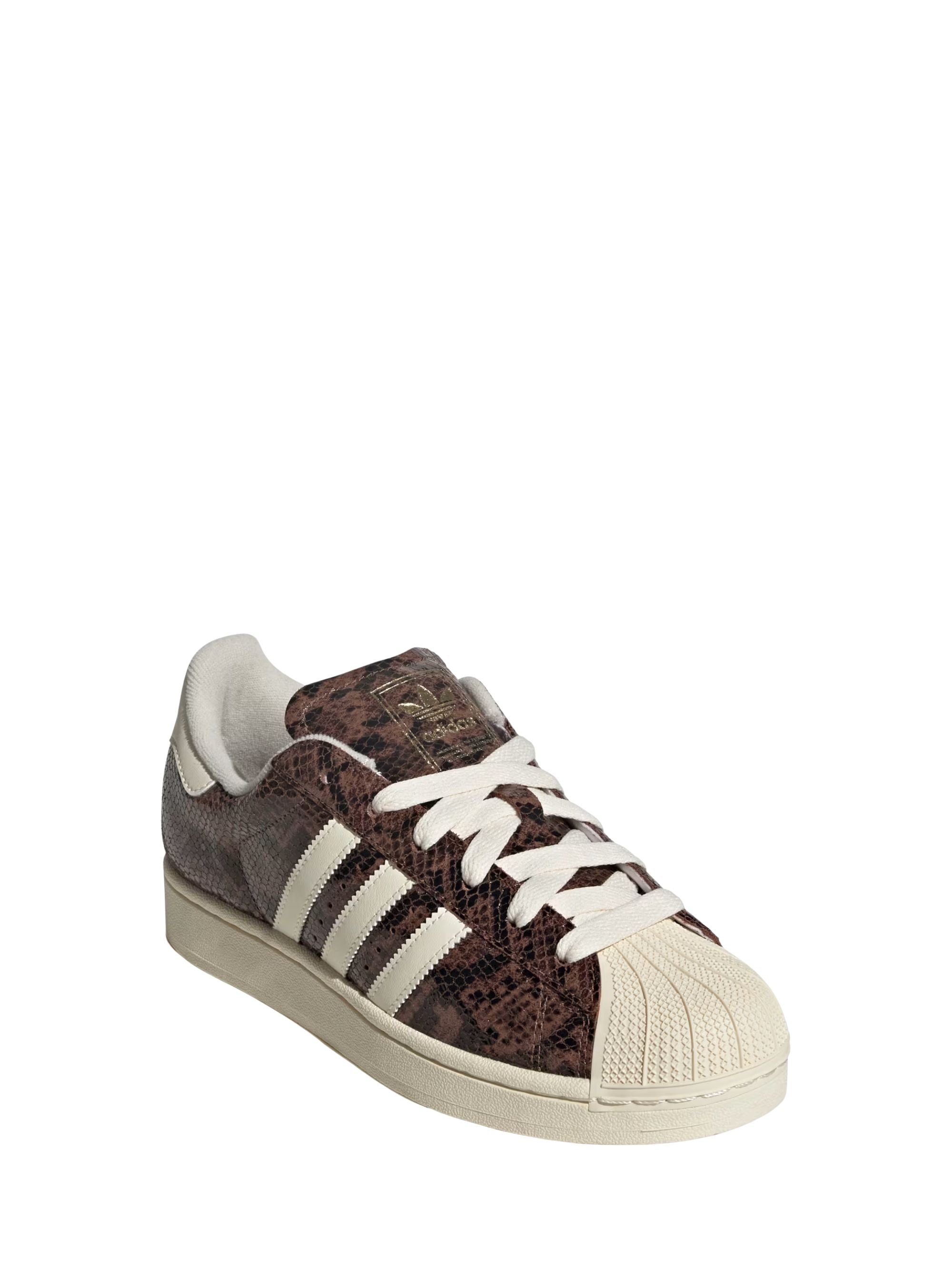 Adidas Sneakers Brown Leather