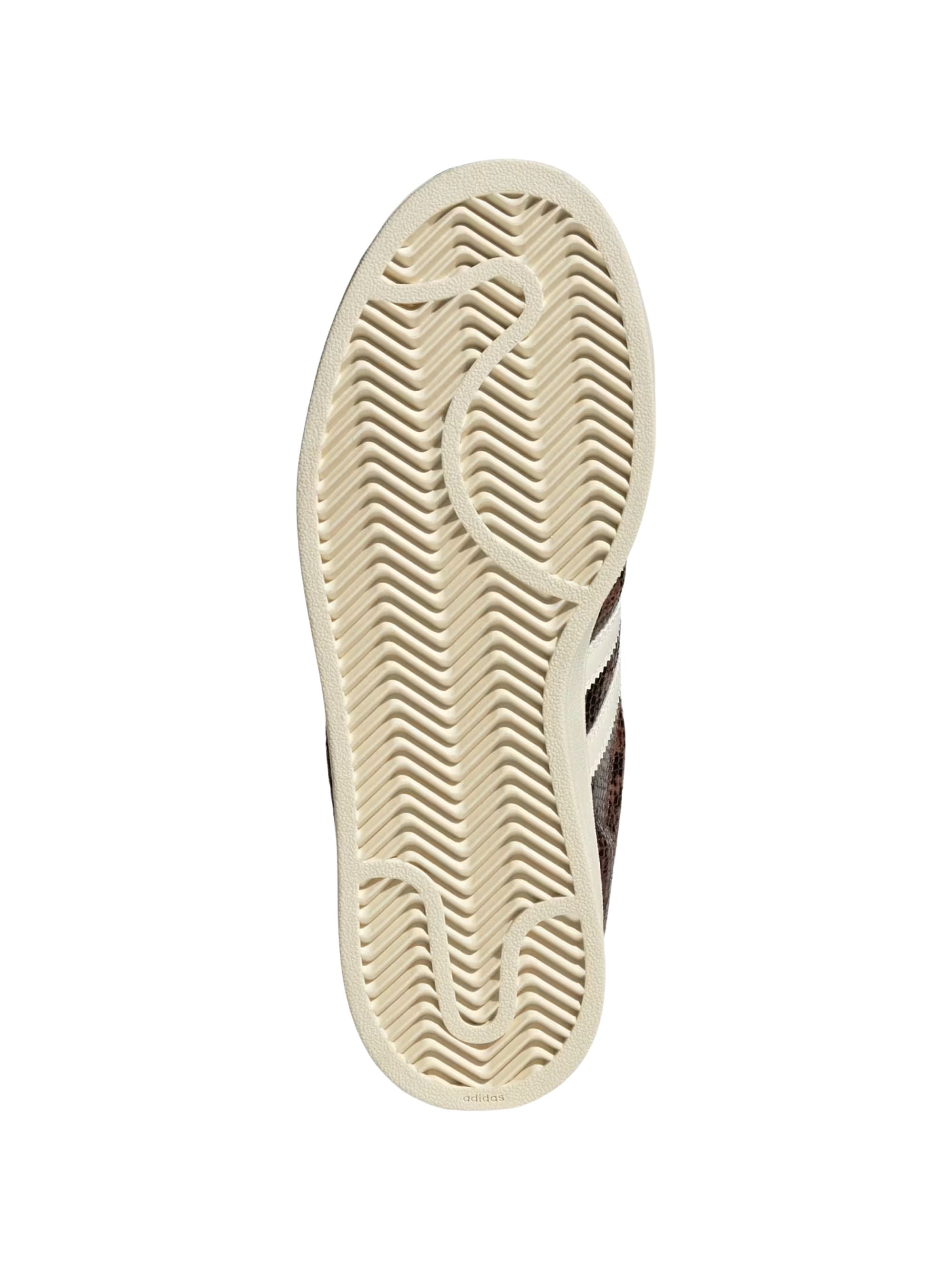 Adidas Sneakers Brown Leather