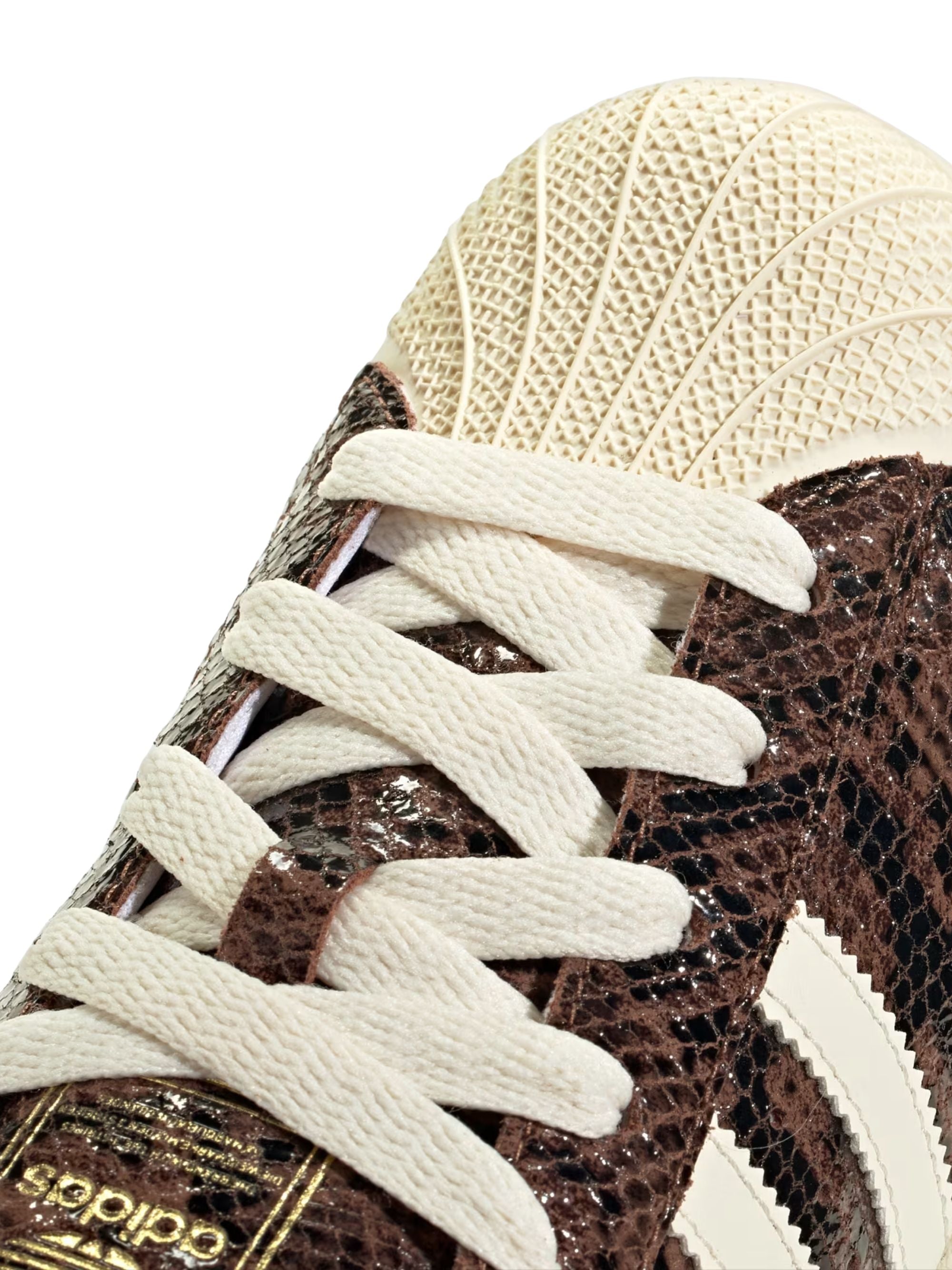 Adidas Sneakers Brown Leather