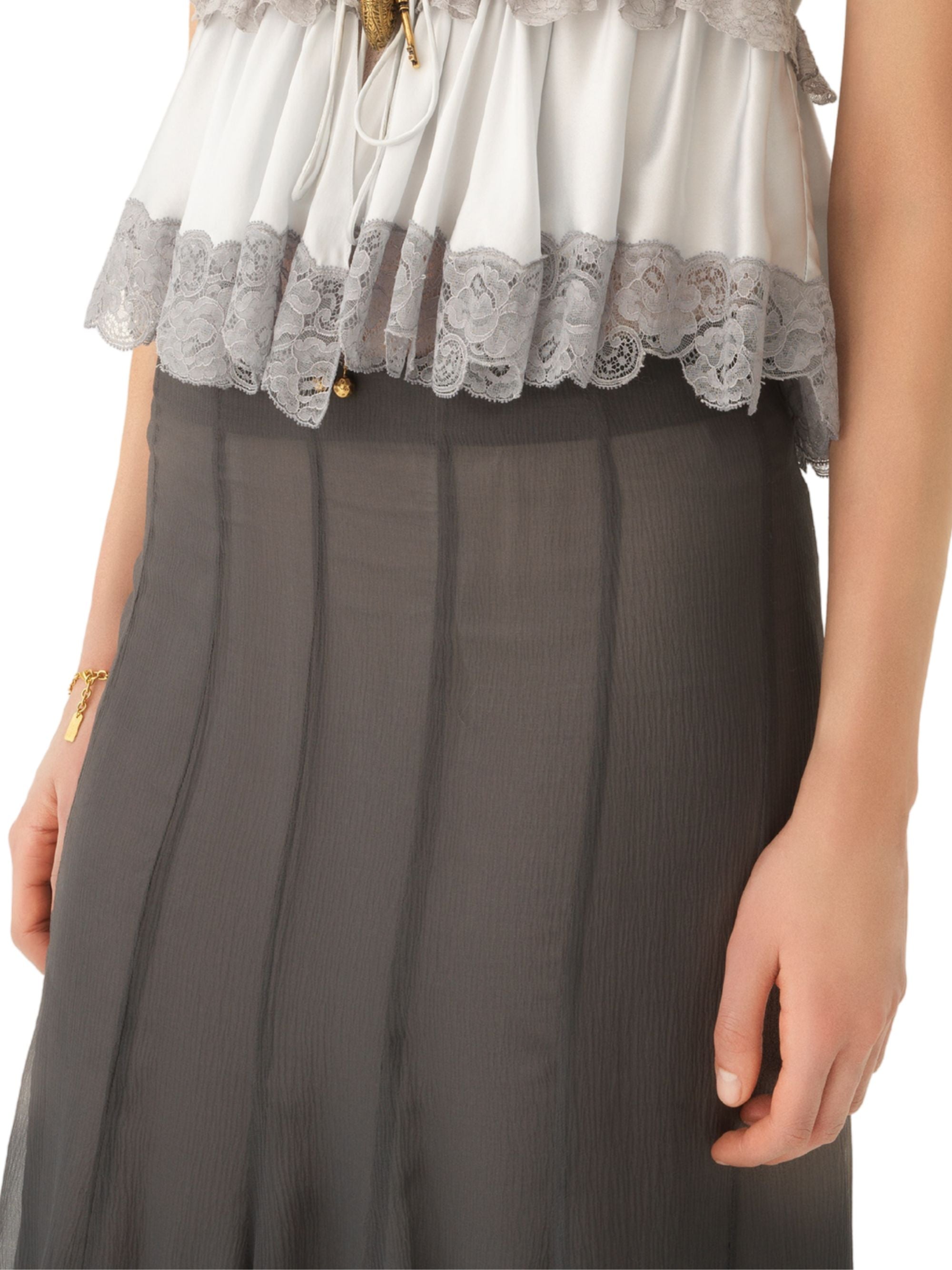 Chloè Skirts Black Silk