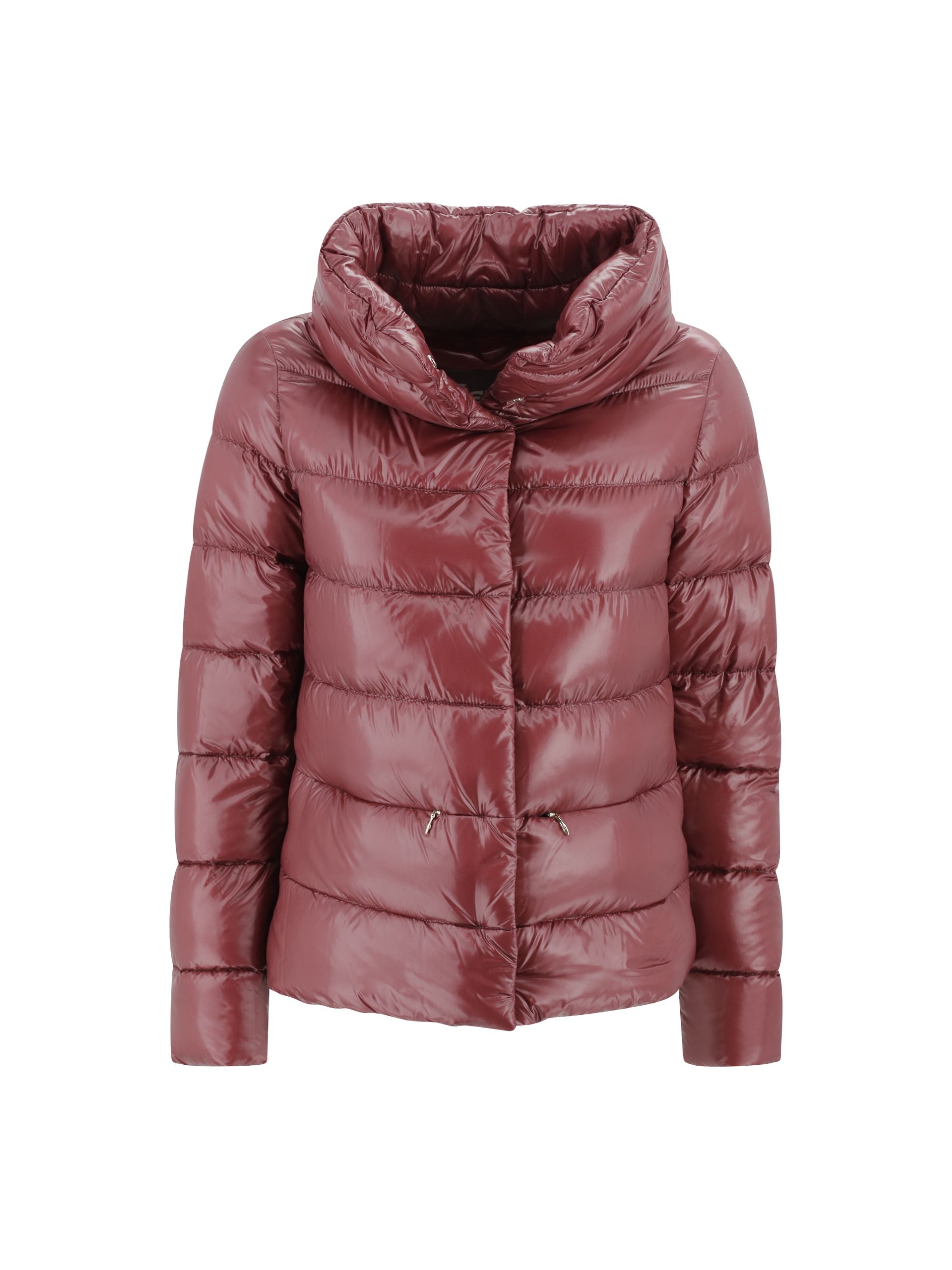 Herno Coats Bordeaux Polyamide