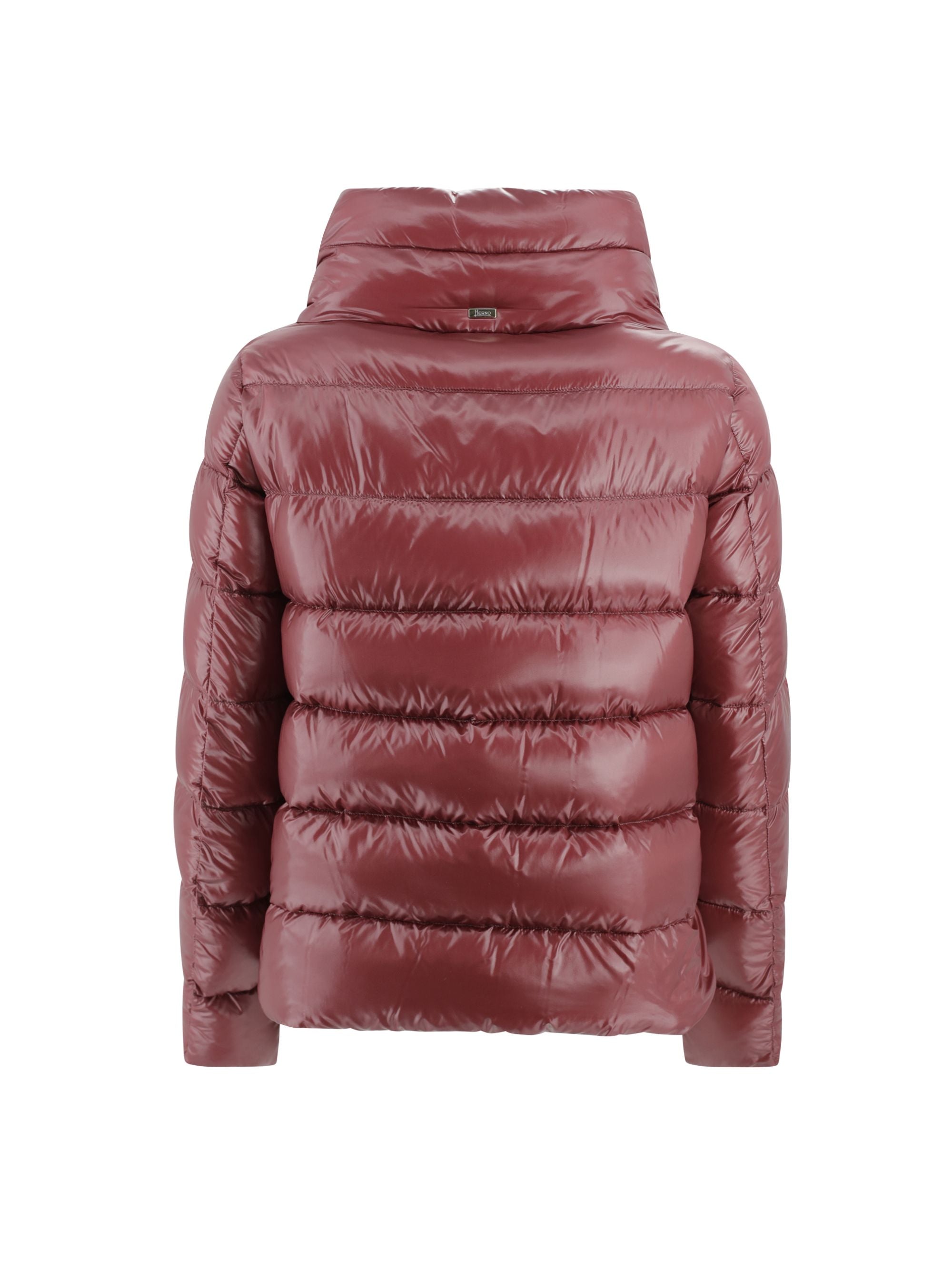 Herno Coats Bordeaux Polyamide