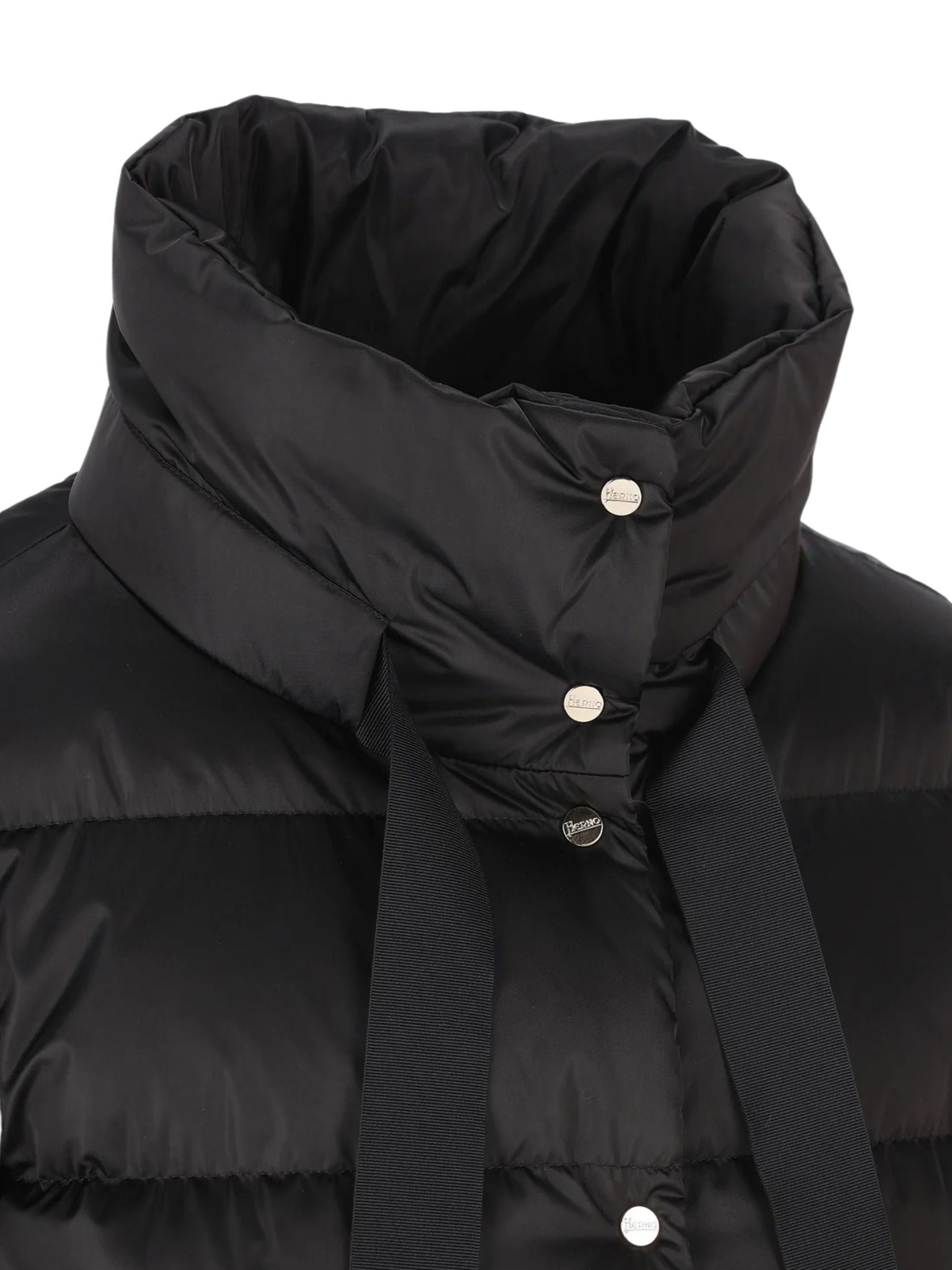 Herno Coats Black Polyester