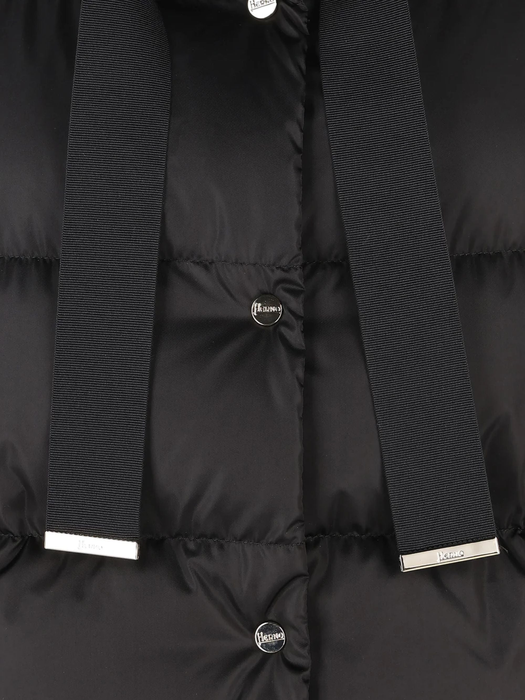 Herno Coats Black Polyester