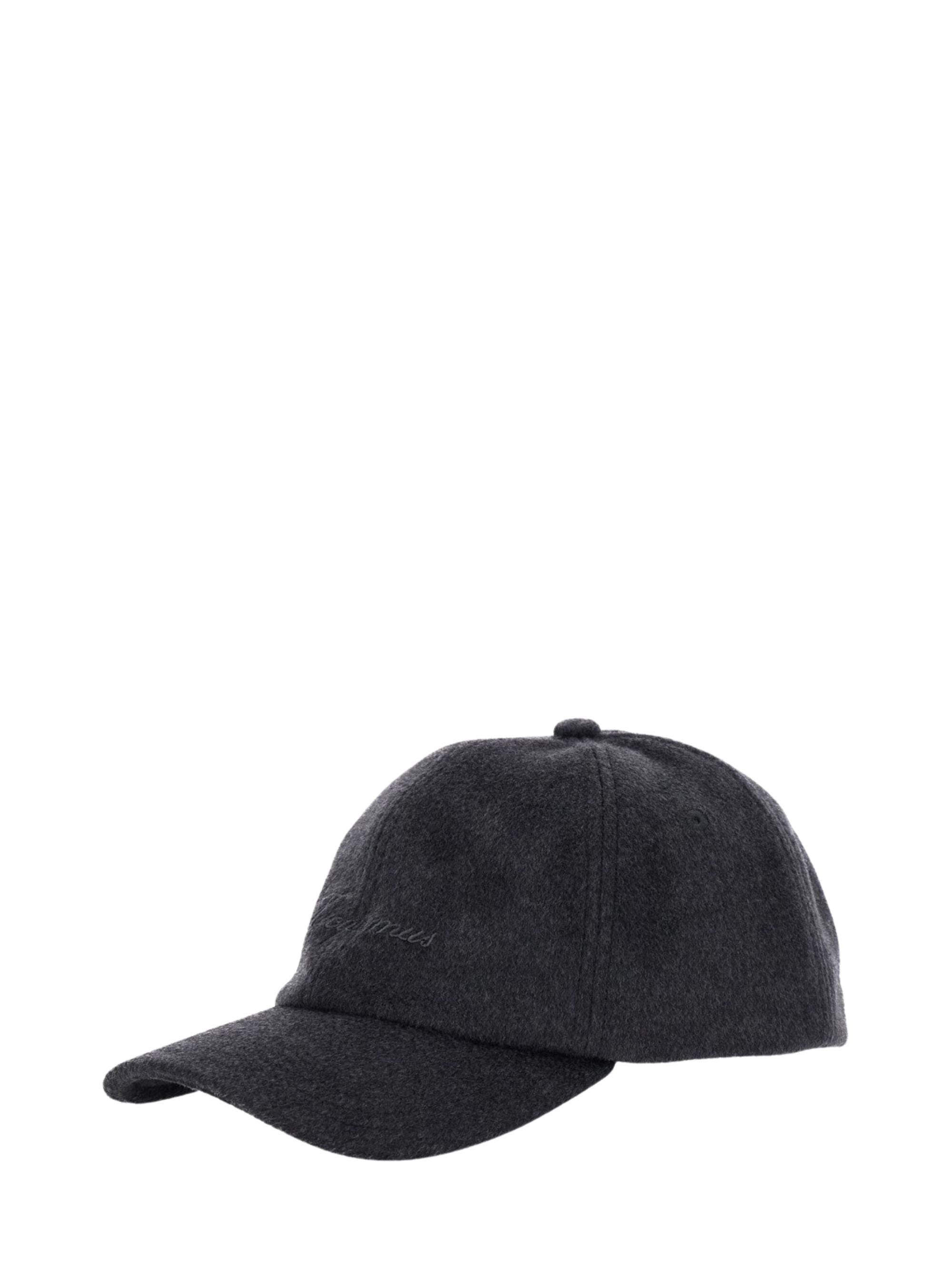 Jacquemus Hats Grey Wool Virgin
