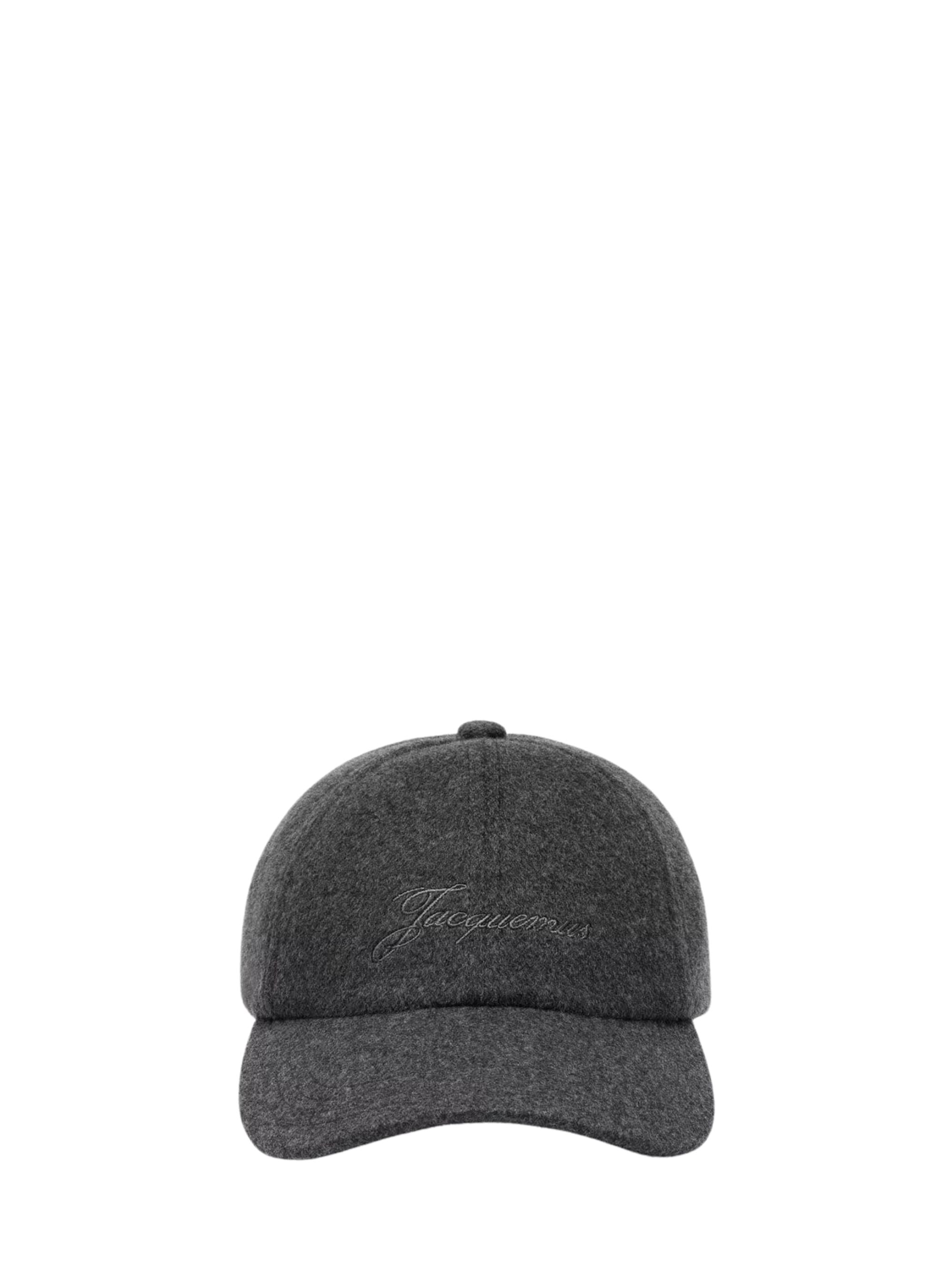 Jacquemus Hats Grey Wool Virgin