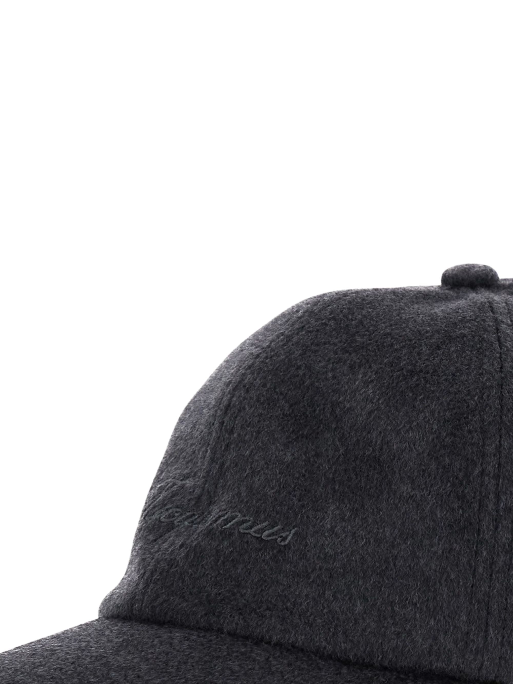 Jacquemus Hats Grey Wool Virgin