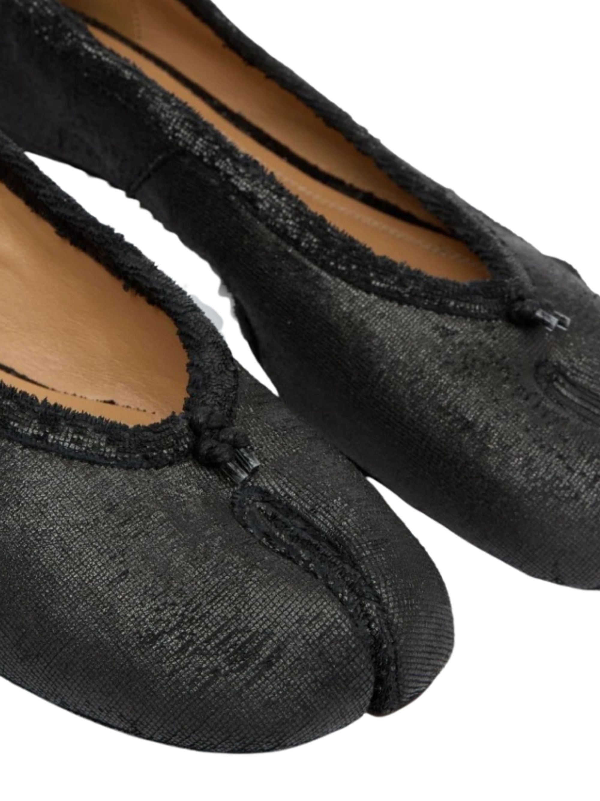 Maison Margiela Flat shoes Black Cowhide