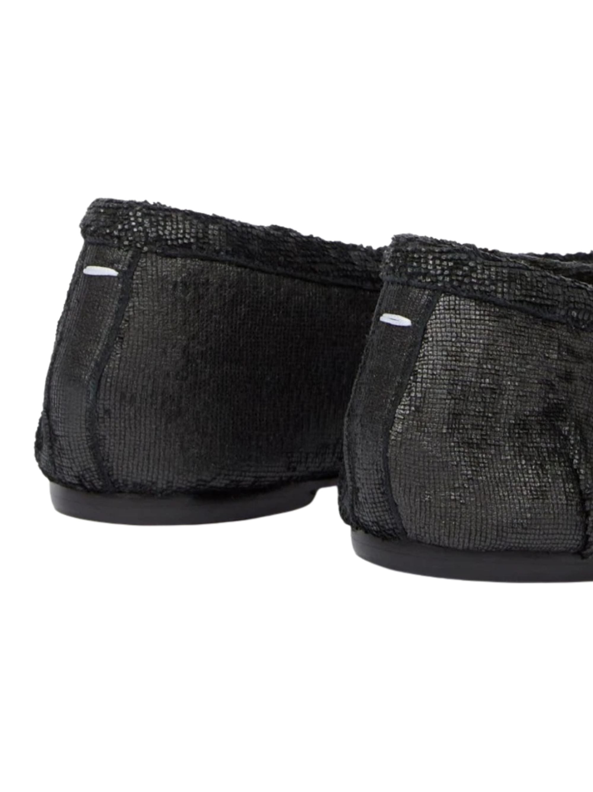 Maison Margiela Flat shoes Black Cowhide