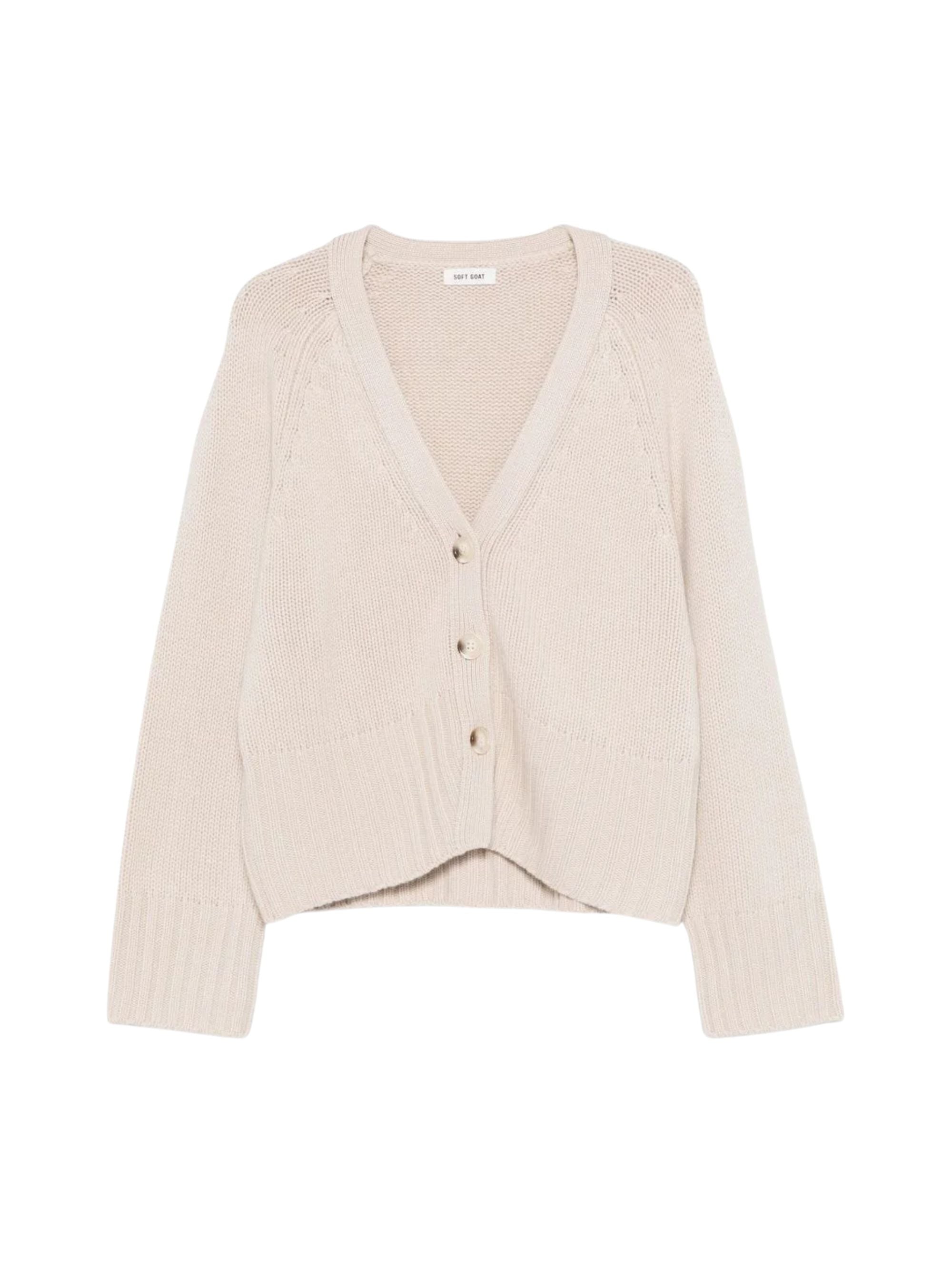 Soft Goat Sweaters White Cashmere