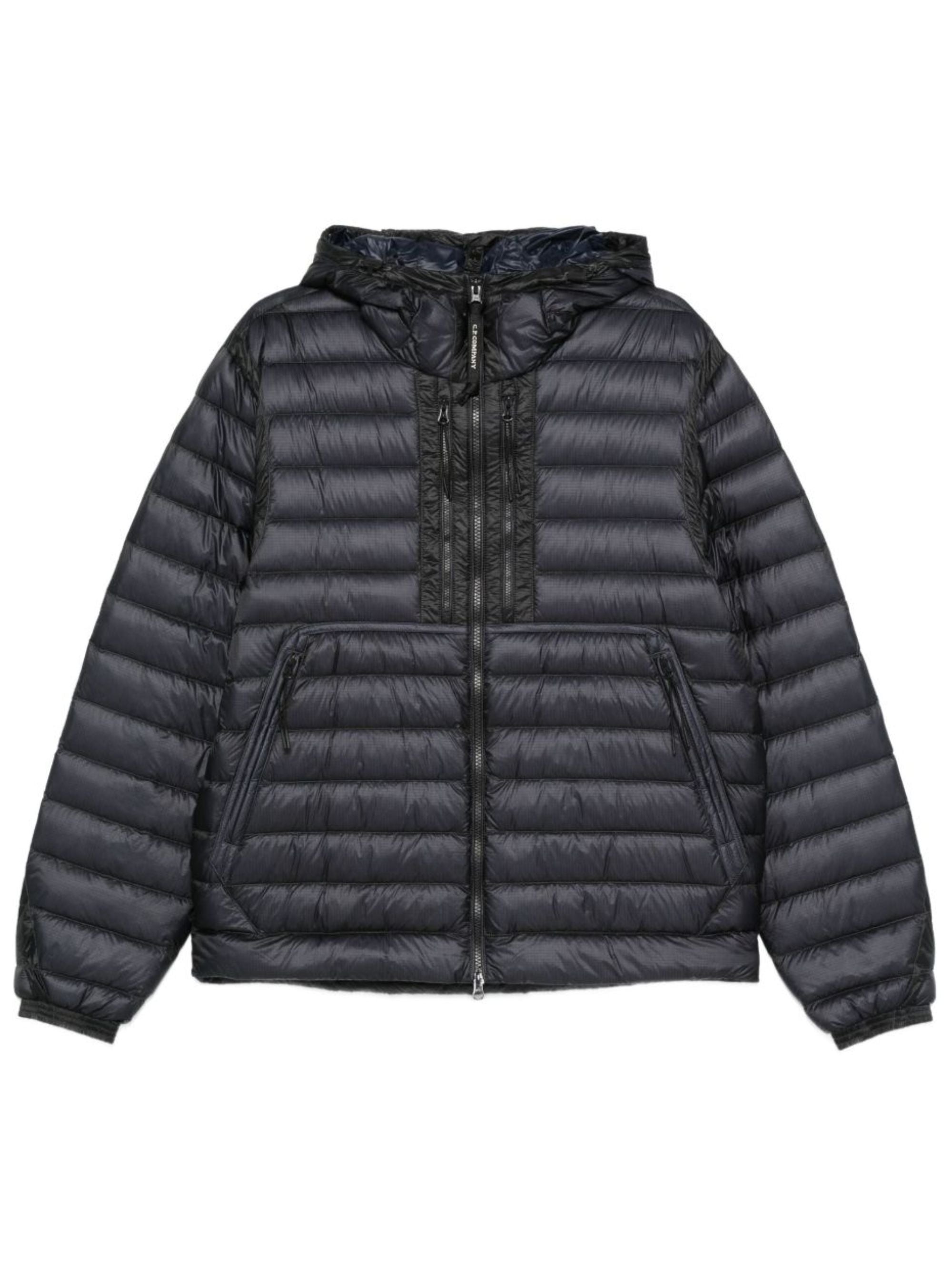 C.p. Company Coats Blue Polyamide