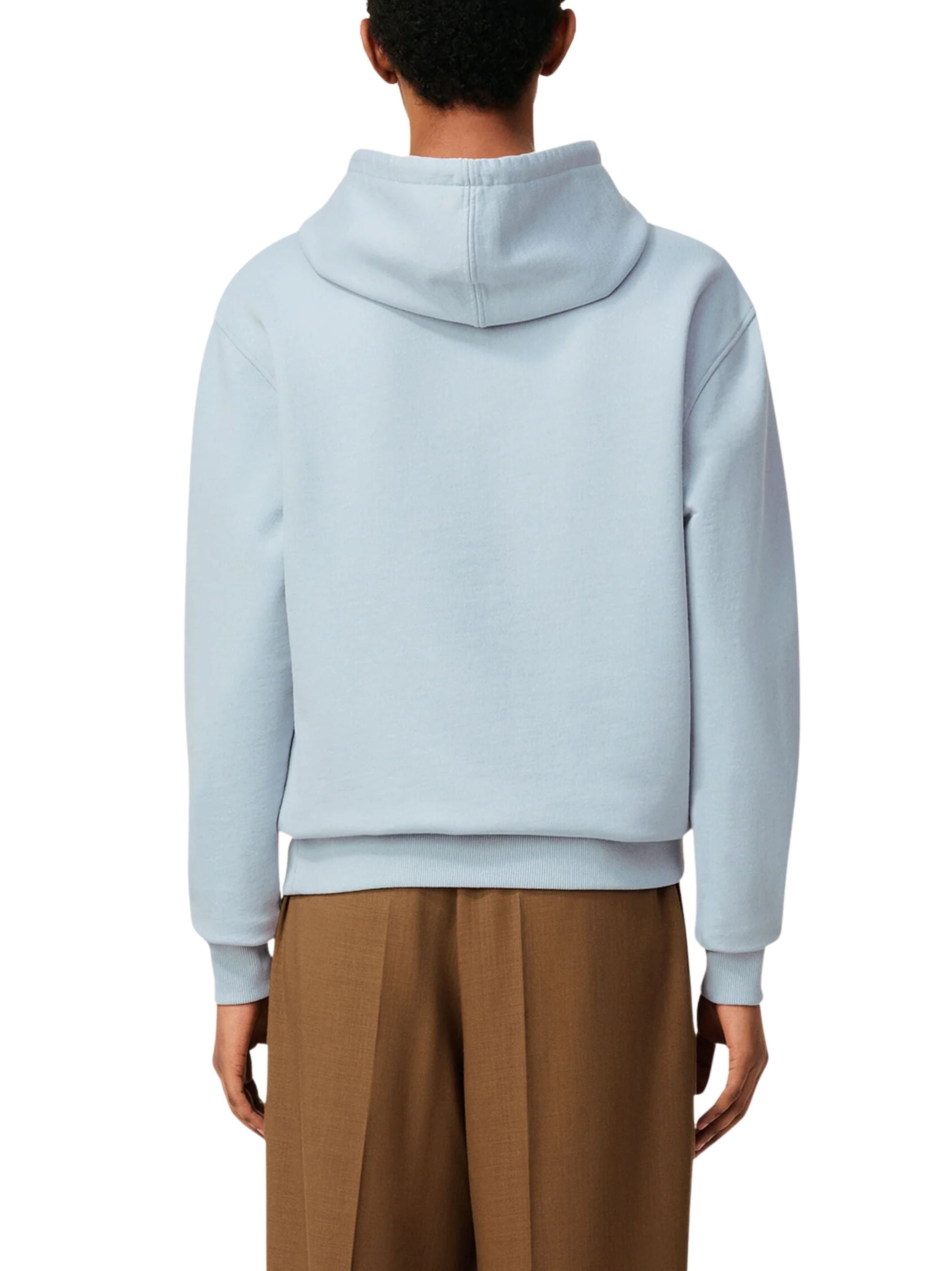 Ami Paris Sweaters Clear Blue Cotton