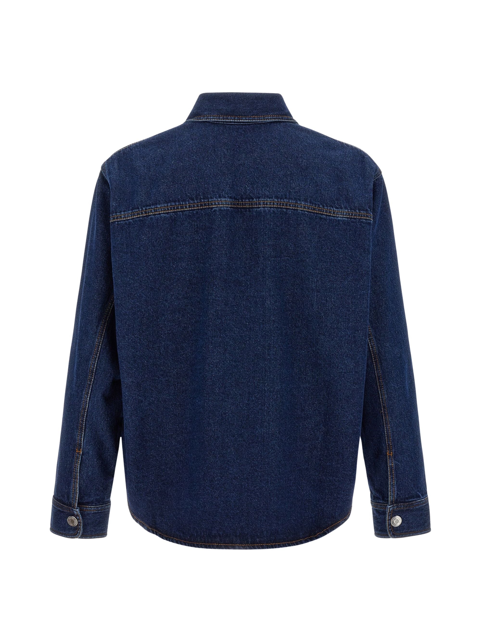 Ami Paris Shirts Denim Cotton