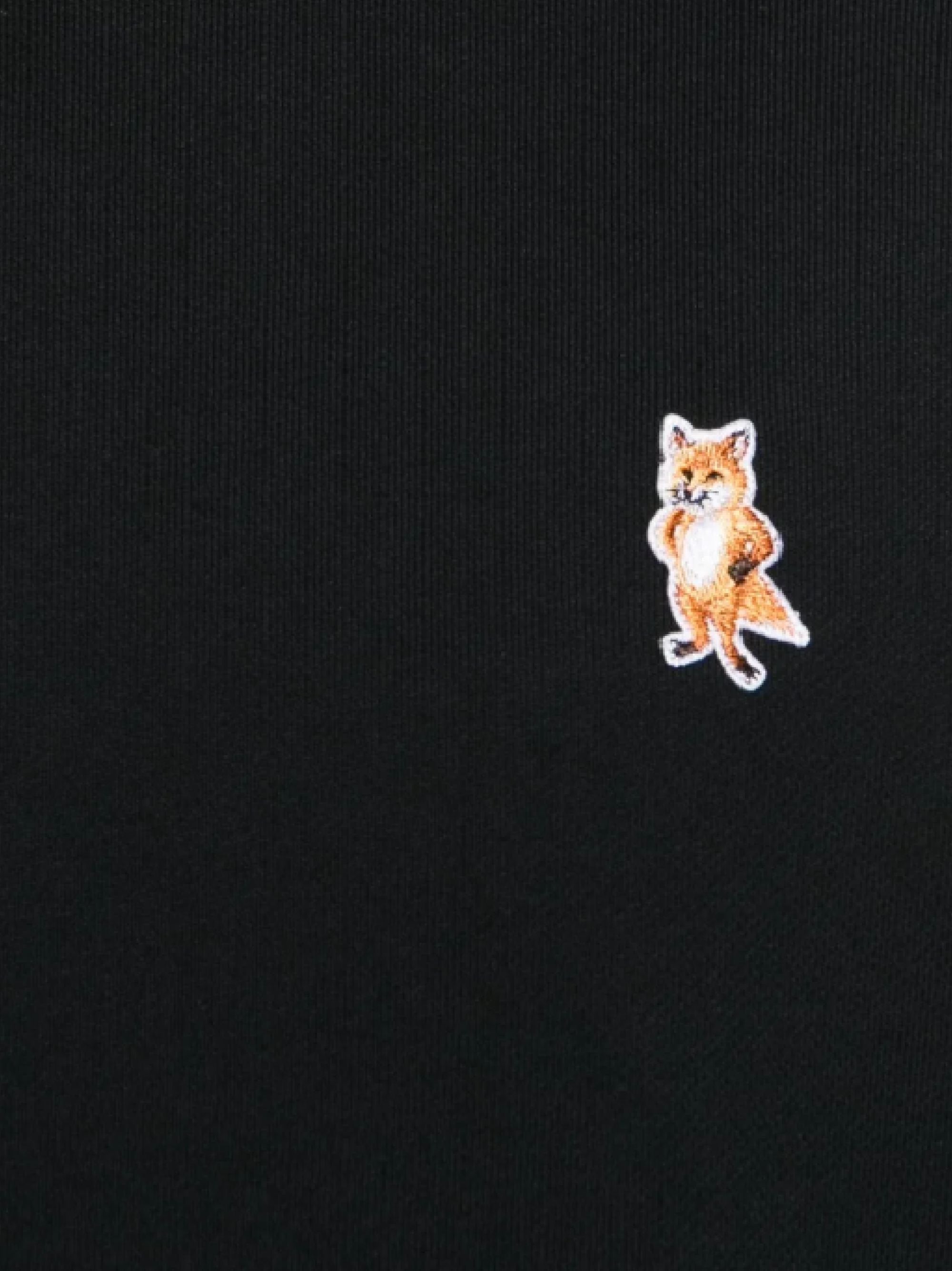 Maison Kitsune Sweaters Black Cotton
