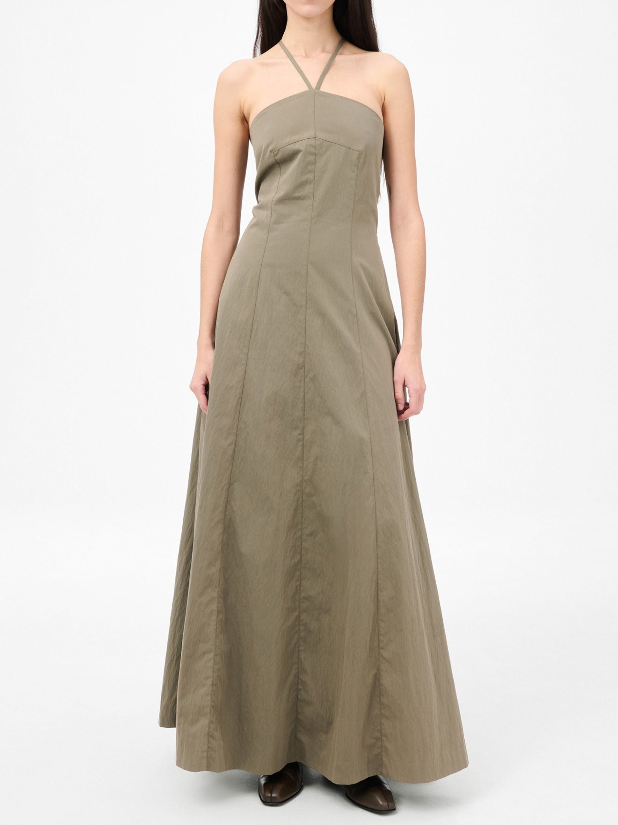 Our Legacy Dresses Green Cotton Nylon