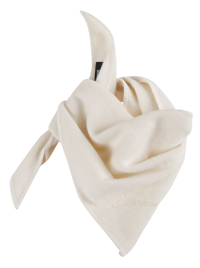 JACQUEMUS Accessories Cream Cashmere