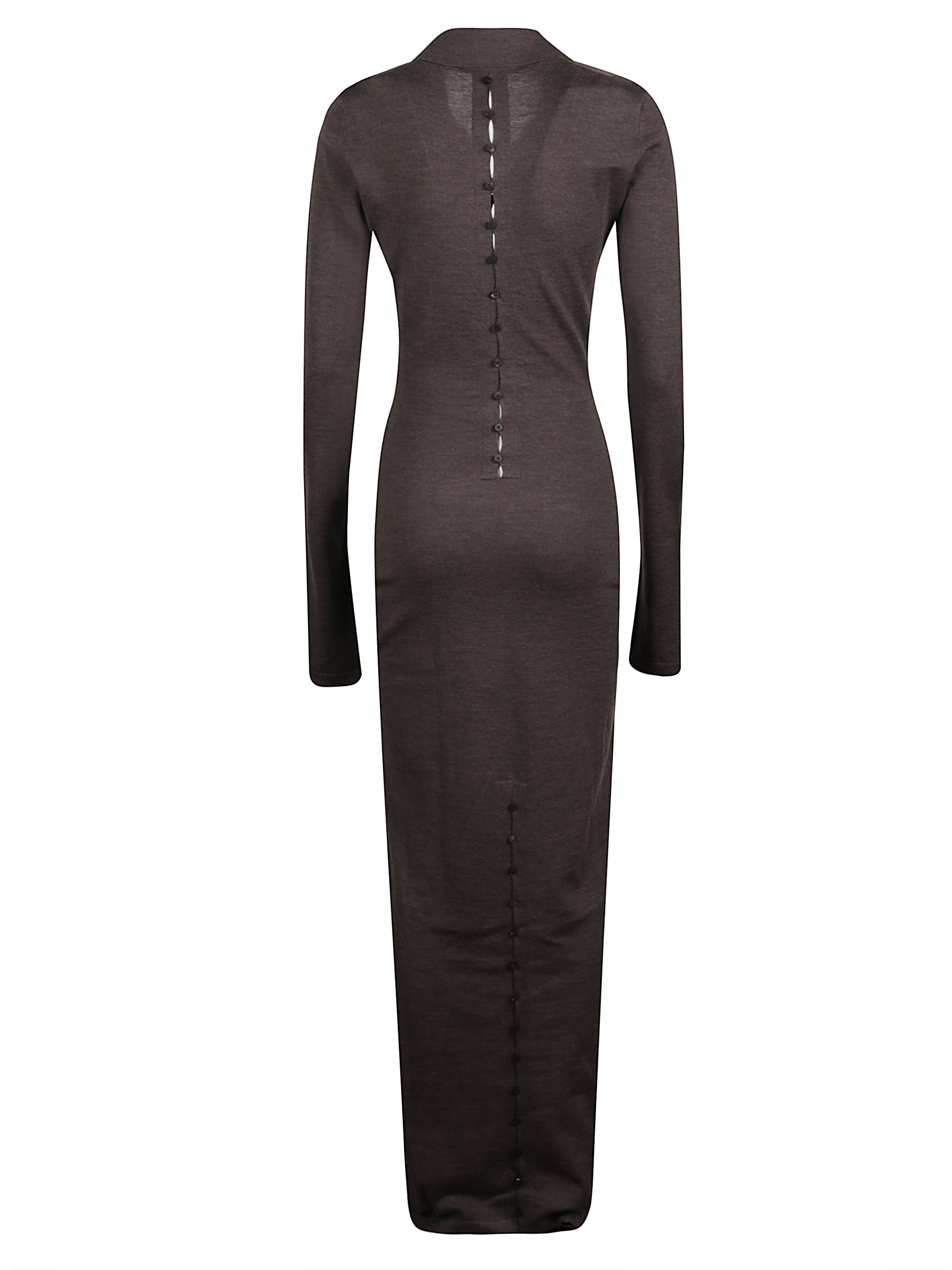 Jacquemus Dresses Brown Merino Wool Polyamide
