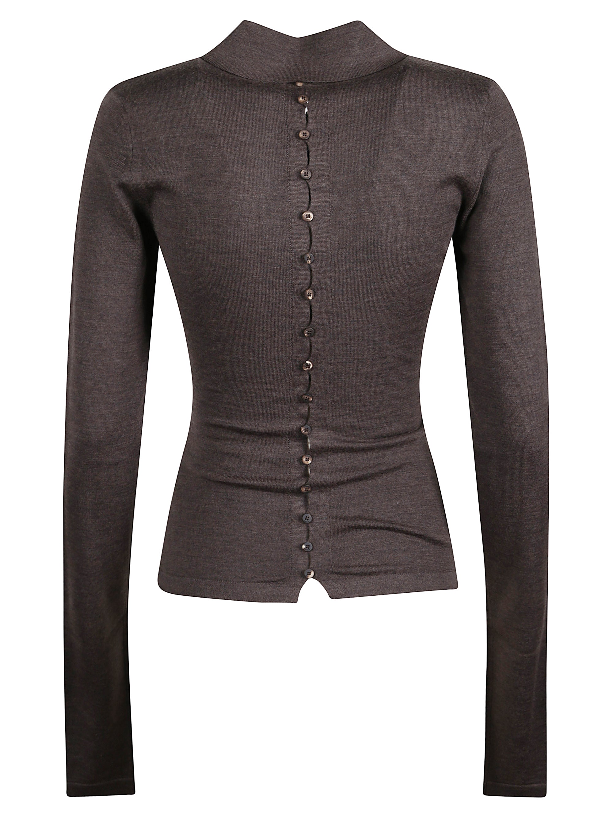 Jacquemus T-Shirts And Polos Brown Merino Wool Polyamide