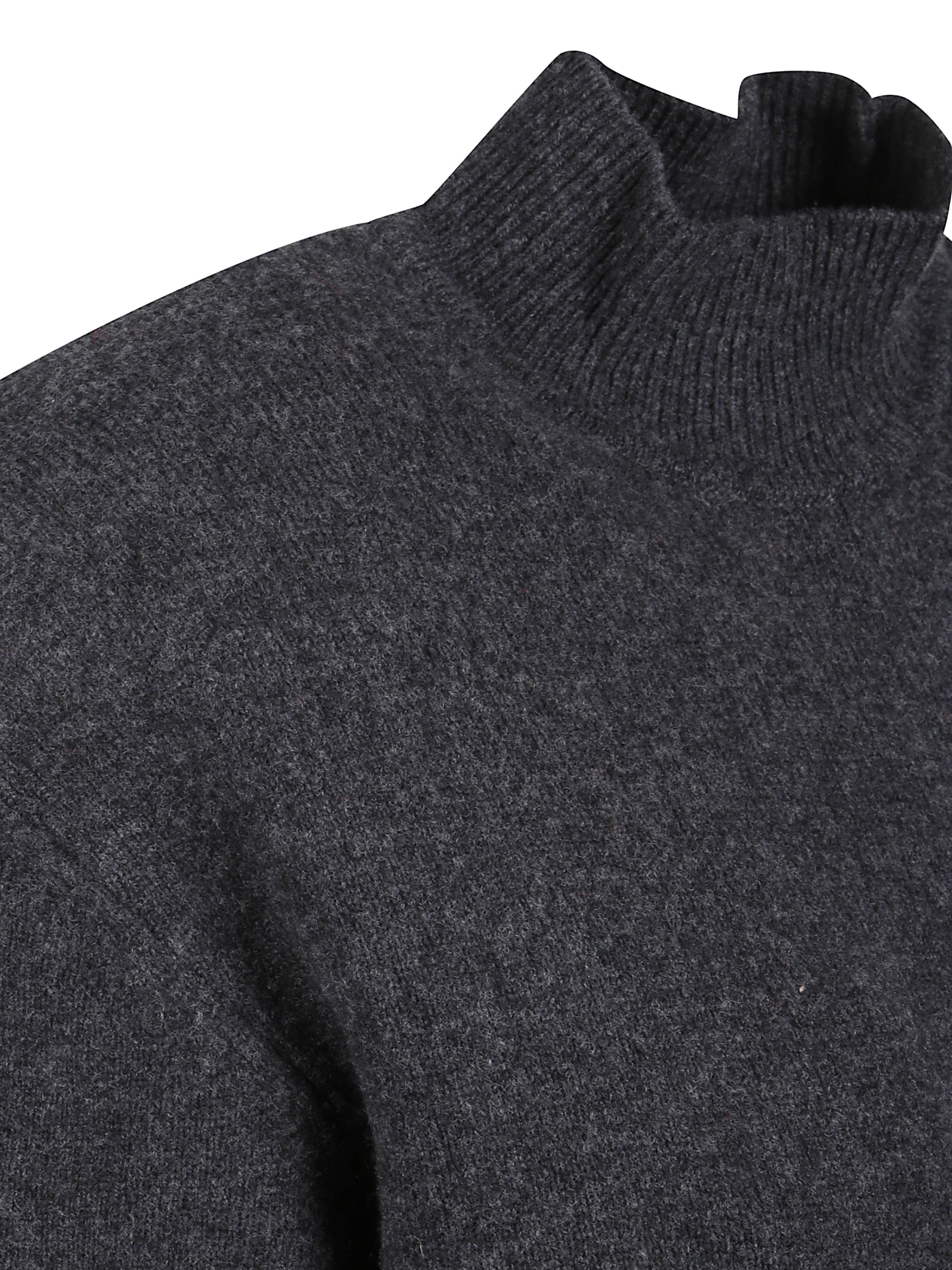 Jacquemus Sweaters Grey Wool Cashmere