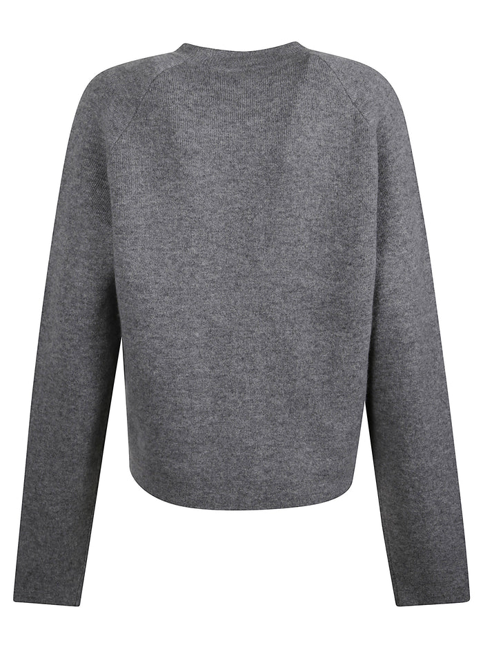 Toteme Sweaters Grey Cashmere Wool Rws Elastane