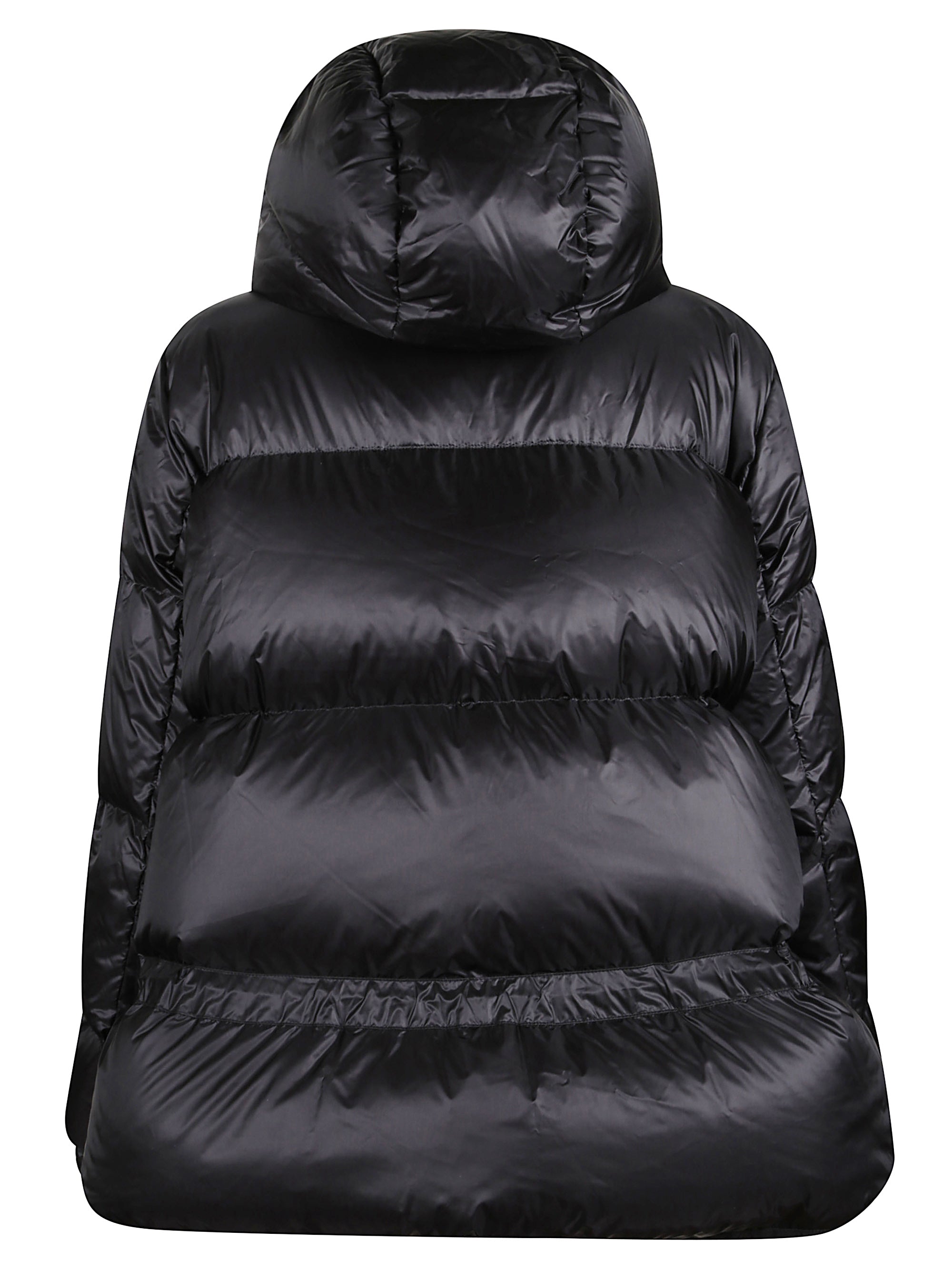 Sacai Coats Black Nylon