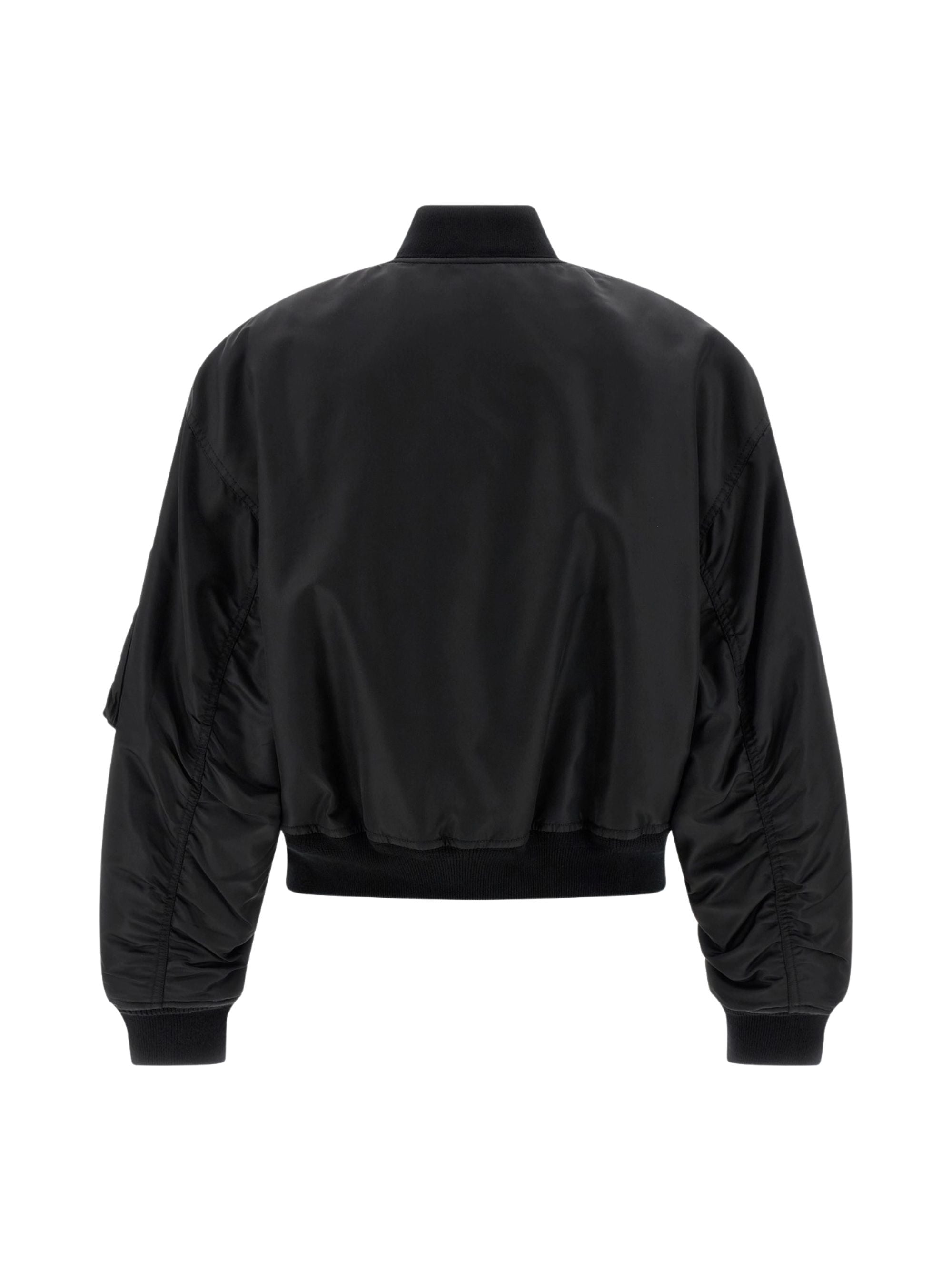 Balenciaga Coats Black Polyamide