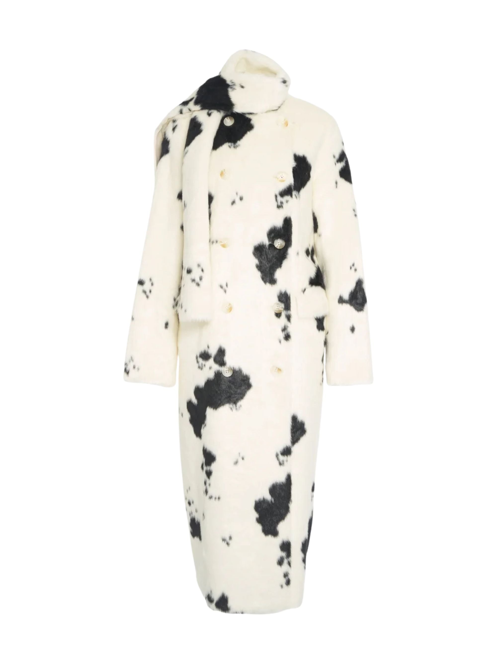 Stand Studio Coats White Polyester
