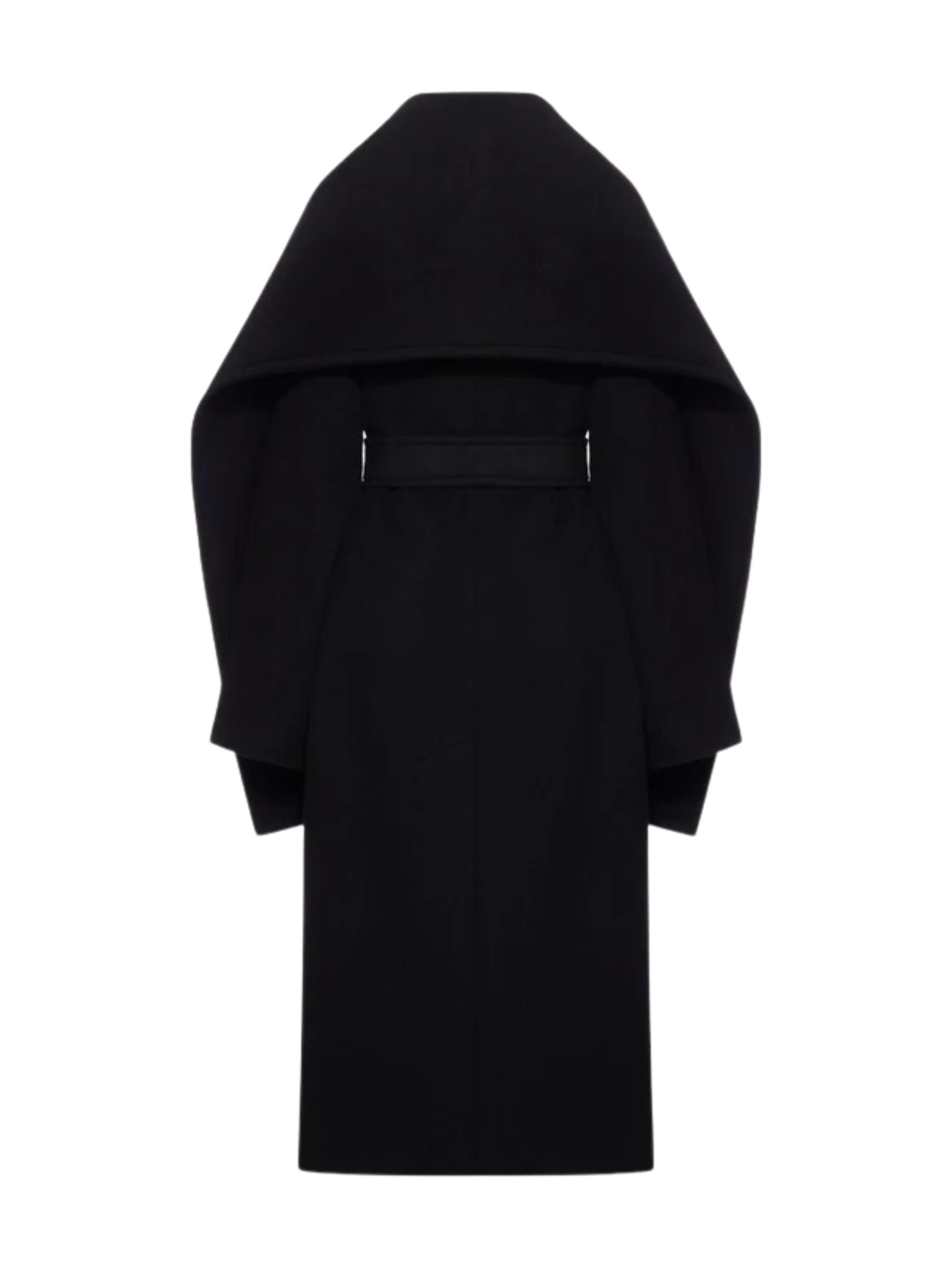 Sportmax Coats Black Virgin Wool