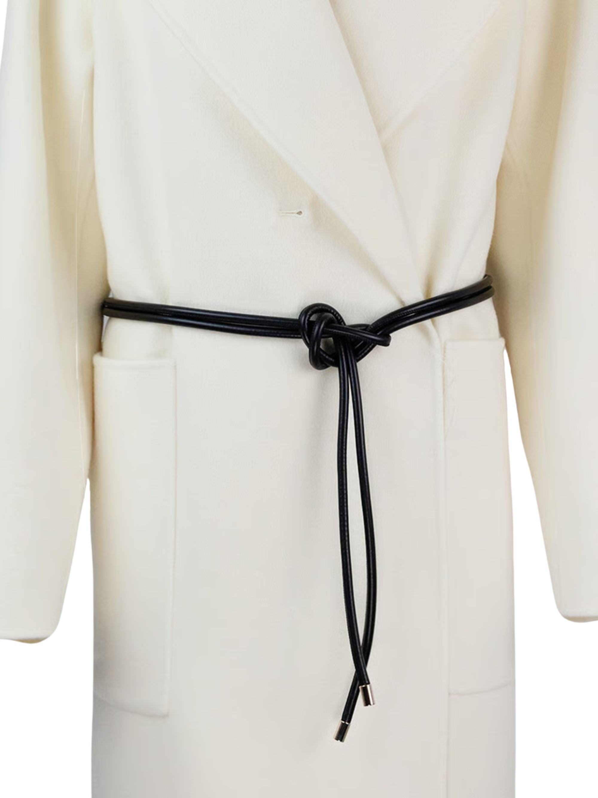 Sportmax Coats White Virgin Wool