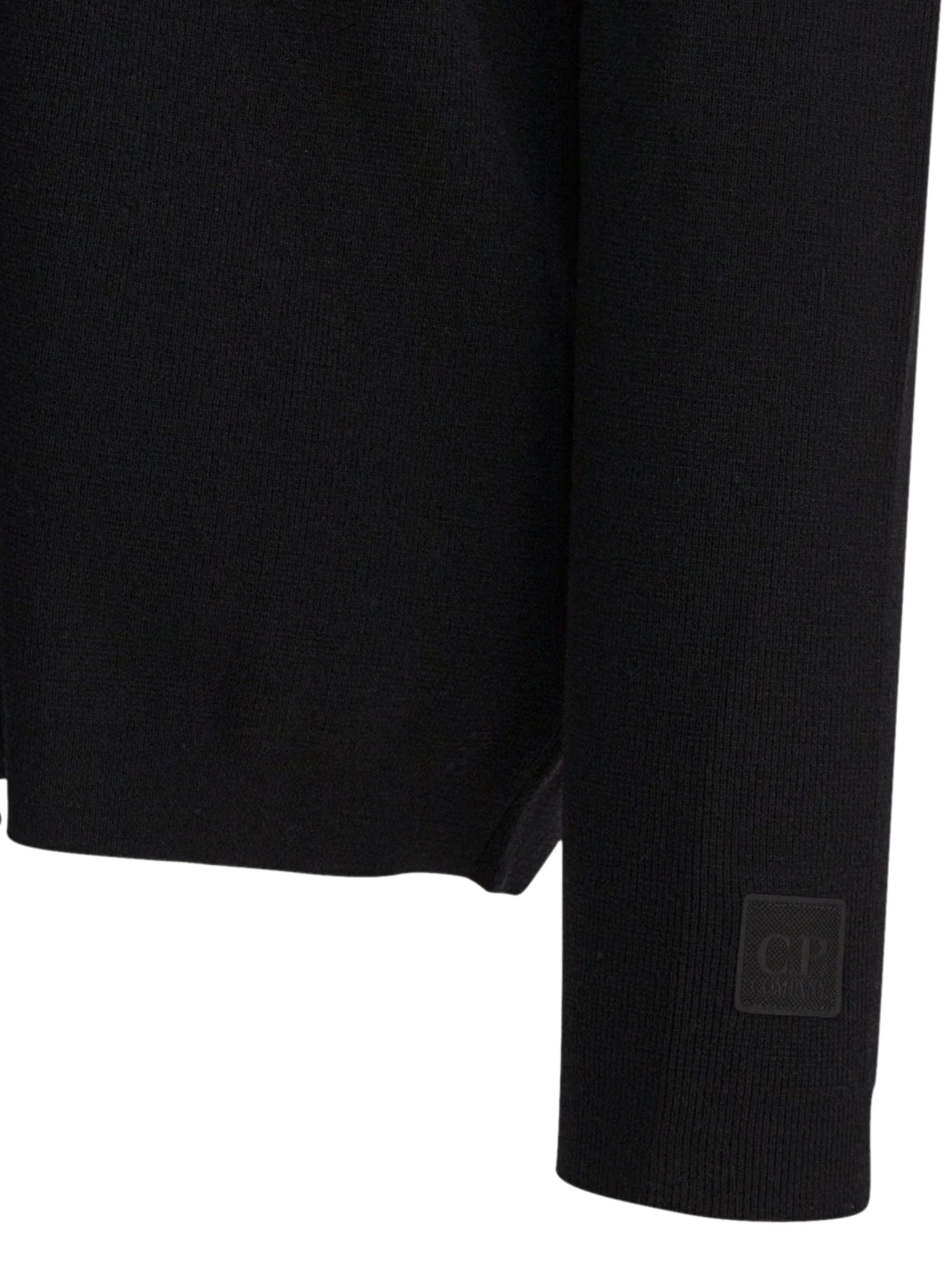 C.p. Company Sweaters Black Pa Wo Pl