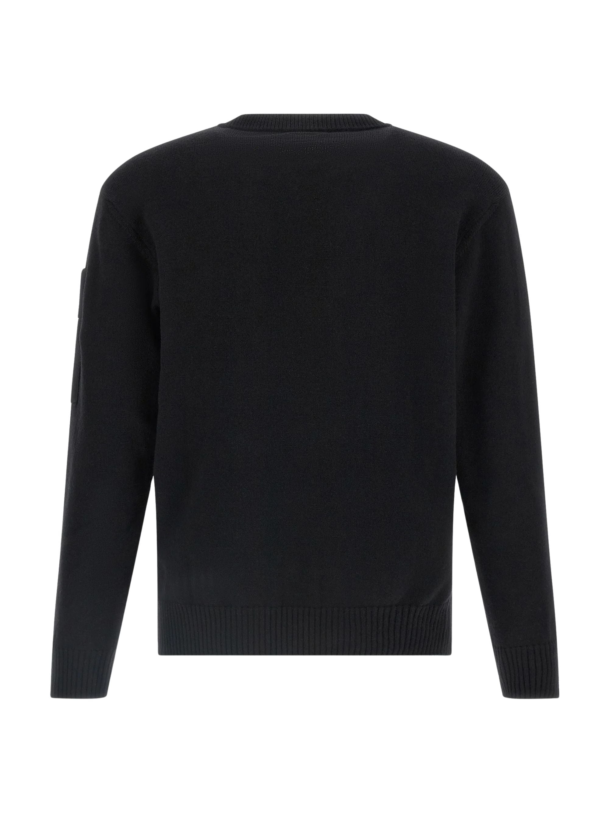 C.p. Company Sweaters Black Pa Wo Pl