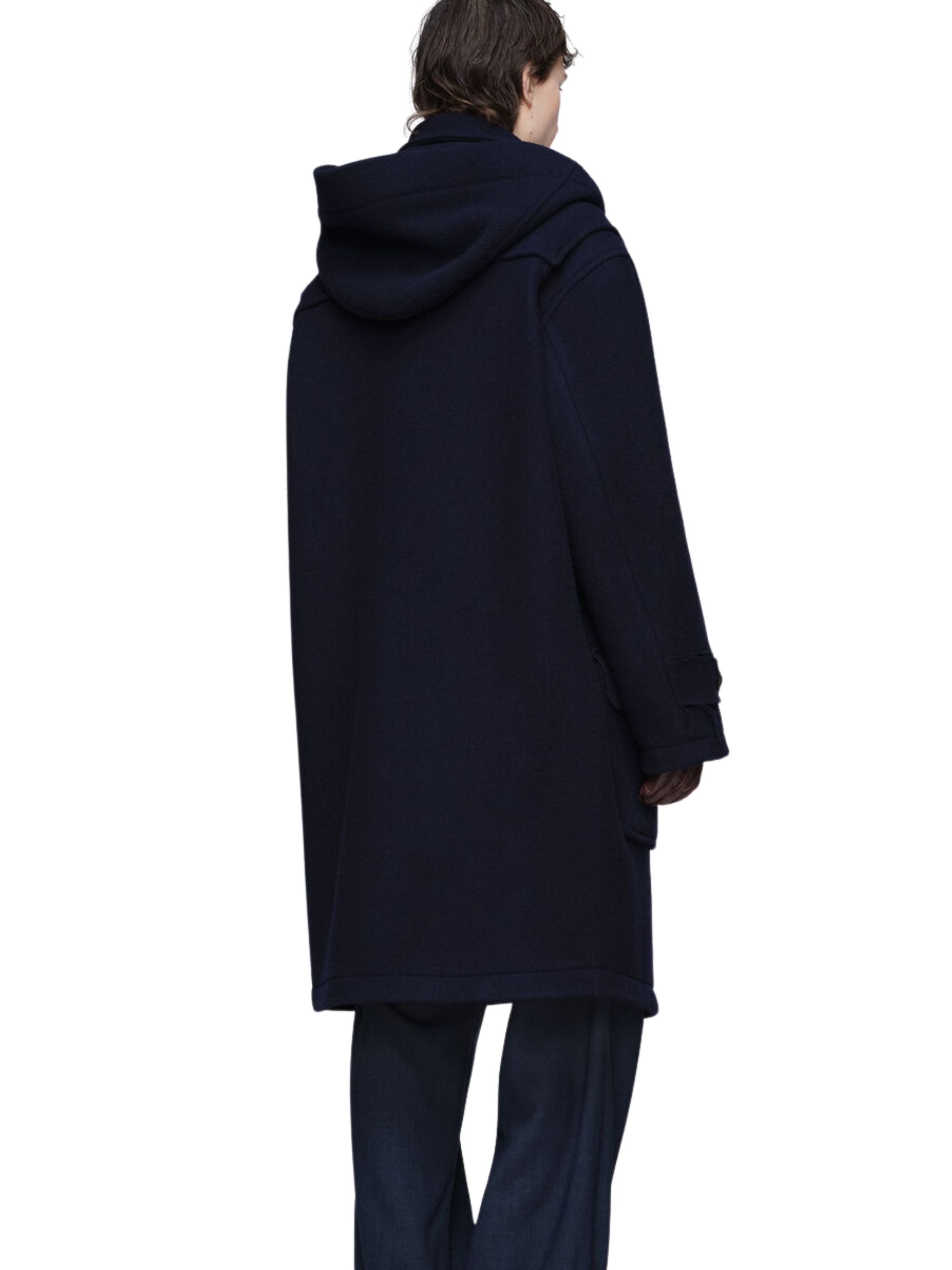 Maison Margiela Coats Blu Wool