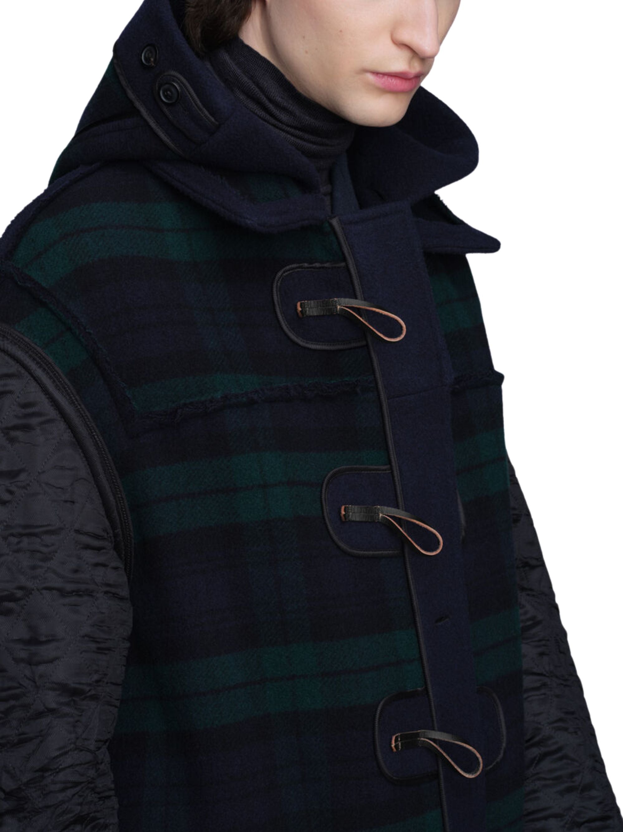 Maison Margiela Coats Blu Wool