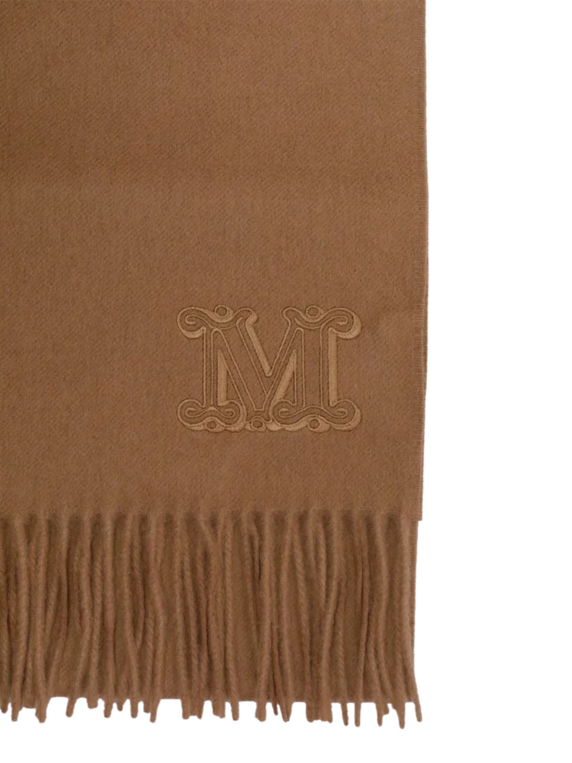 Max Mara Scarfs Beige Cashmere