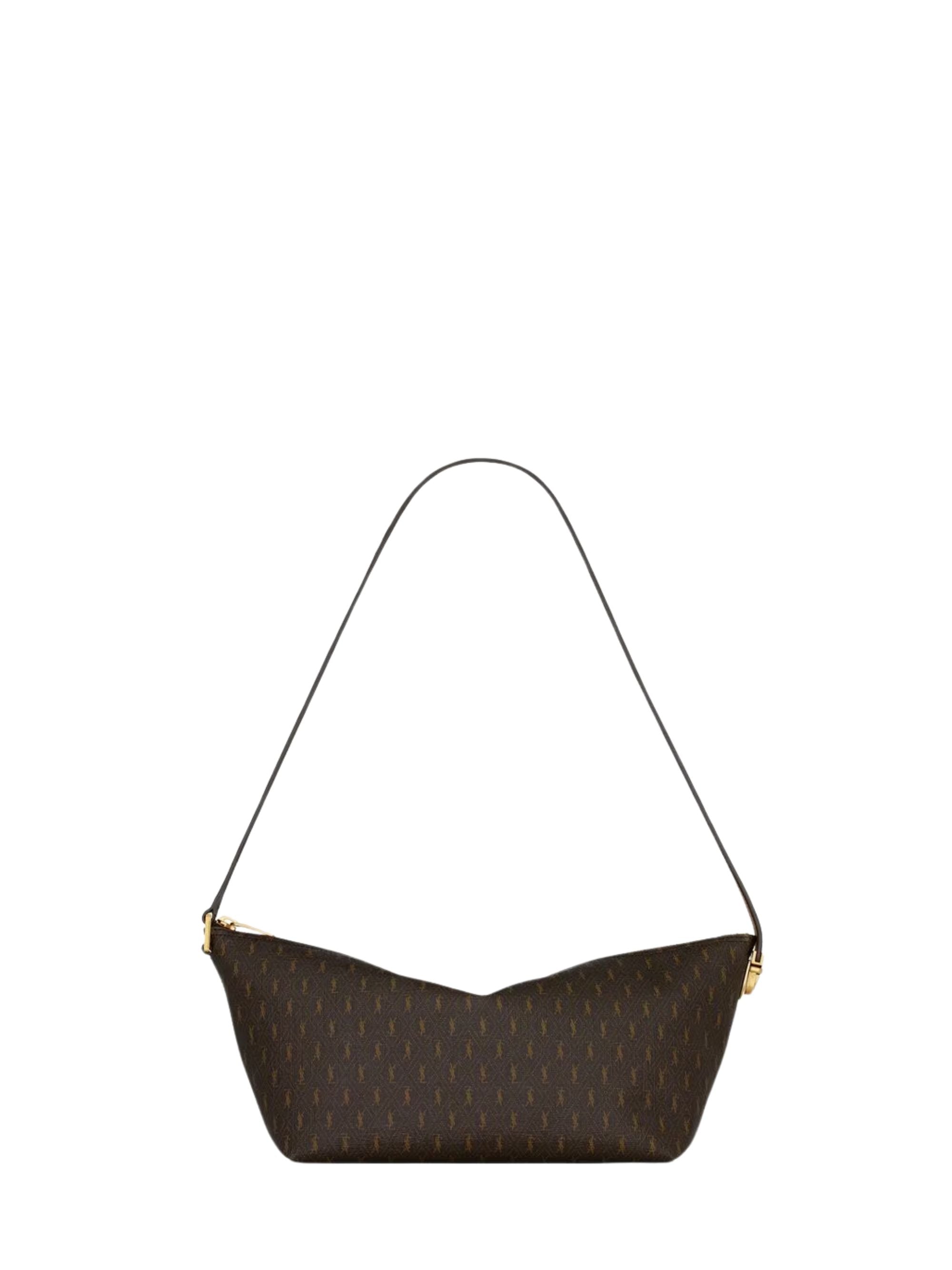 Saint Laurent Bags Brown Polyurethane Polyester Cotton