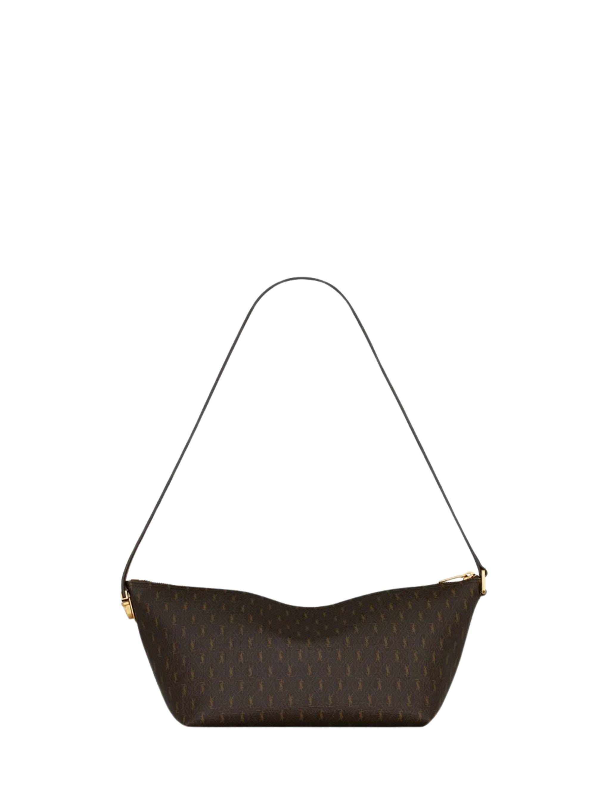 Saint Laurent Bags Brown Polyurethane Polyester Cotton