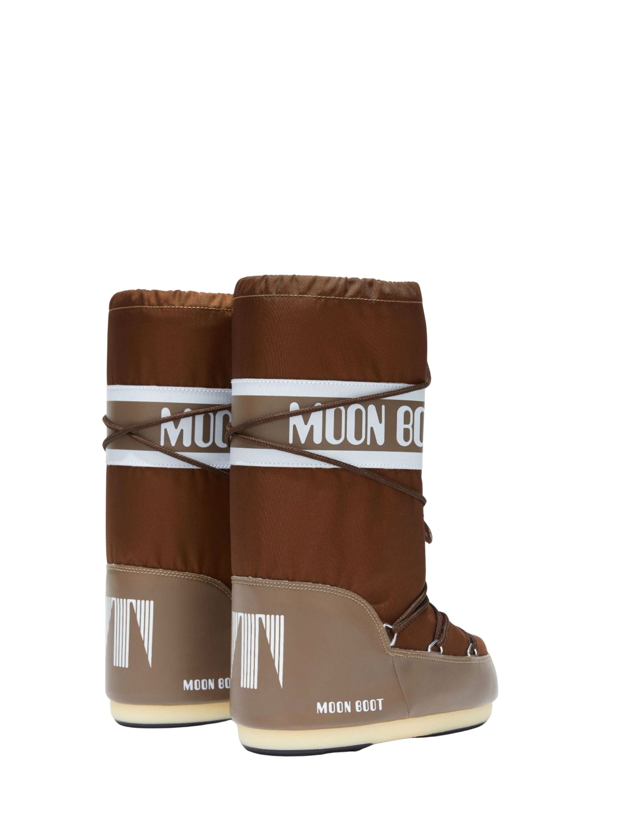 Moon Boot Brown Polyamide Pvc
