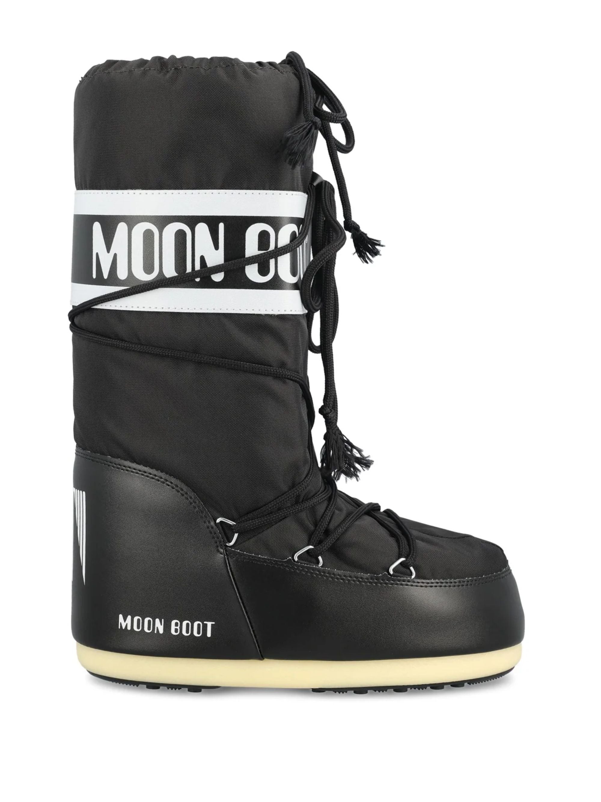 Moon Boot Black Polyamide Pvc