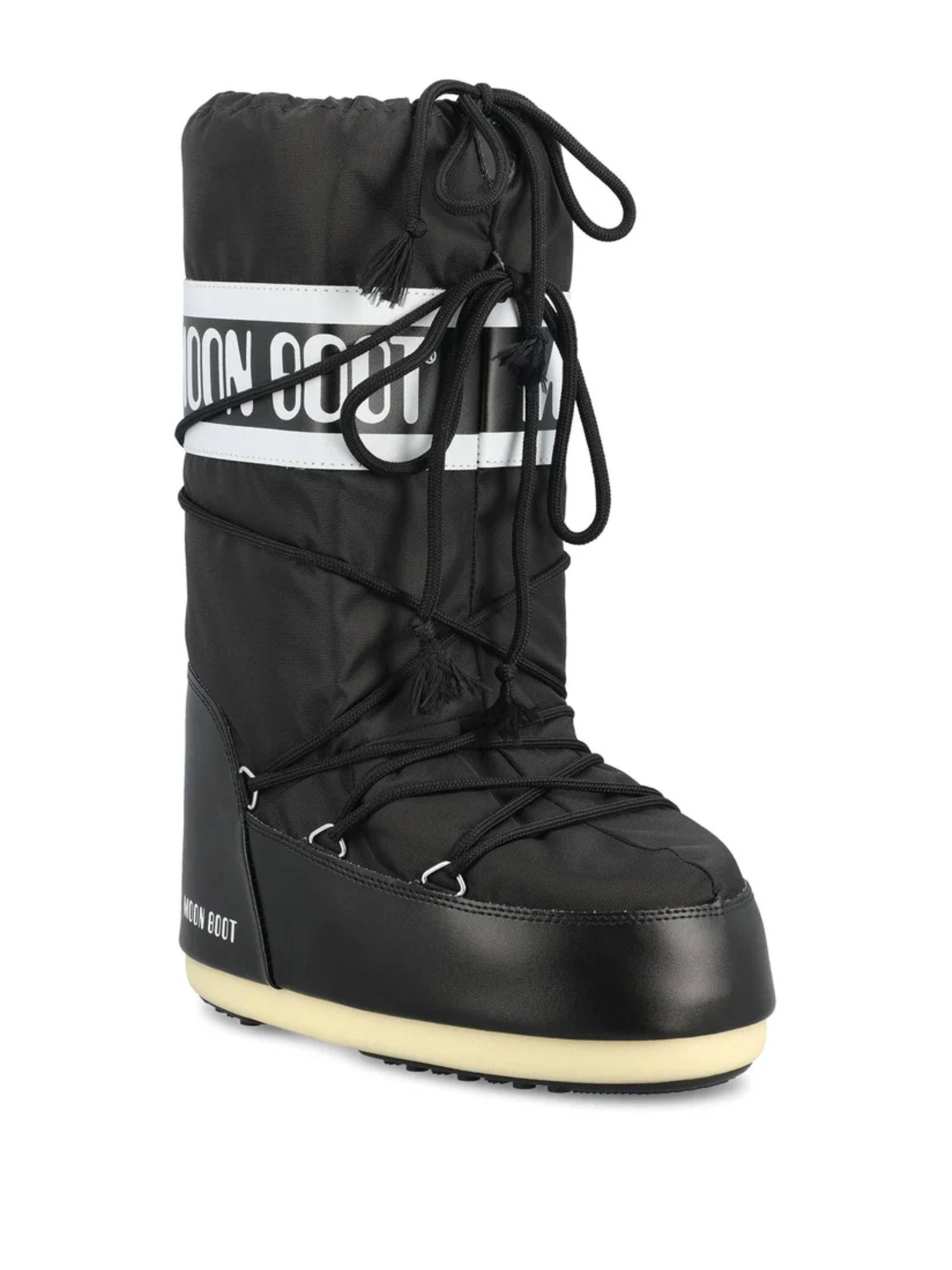 Moon Boot Black Polyamide Pvc