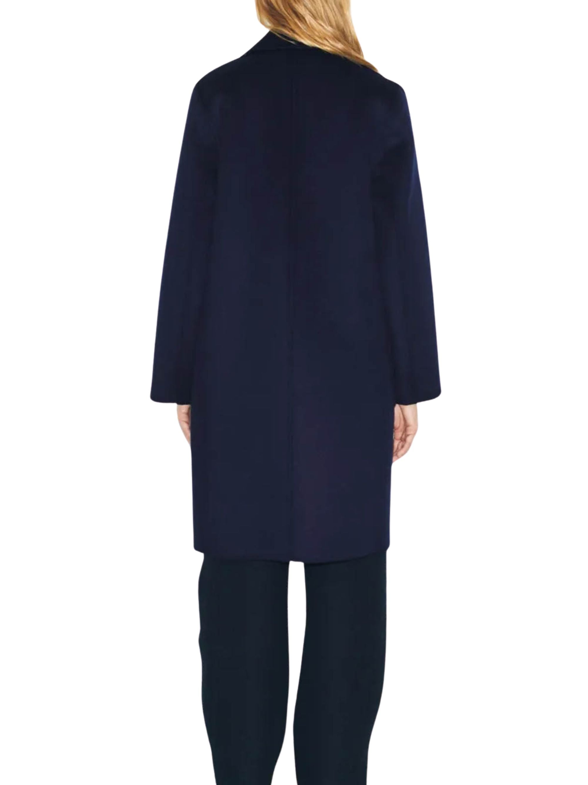 Tory Burch Coats Blue Wool Polyester